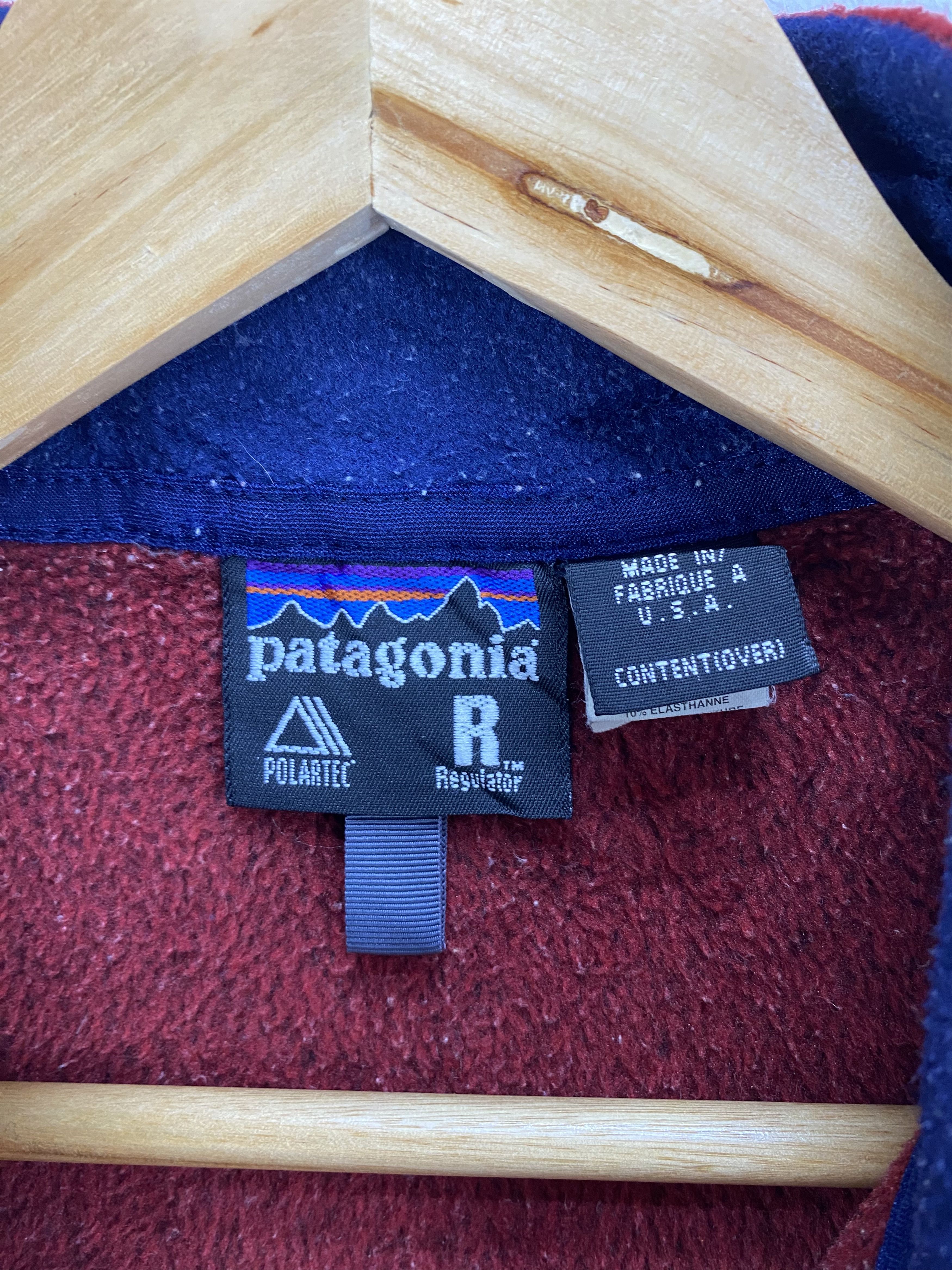 Patagonia Vintage Patagonia with Polartec Regulator Vest Red Size US M / EU 48-50 / 2 - 7 Thumbnail