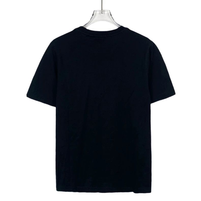 Louis Vuitton Louis Vuitton Black logo print cotton crewneck short sleev Size US M / EU 48-50 / 2 - 2 Thumbnail
