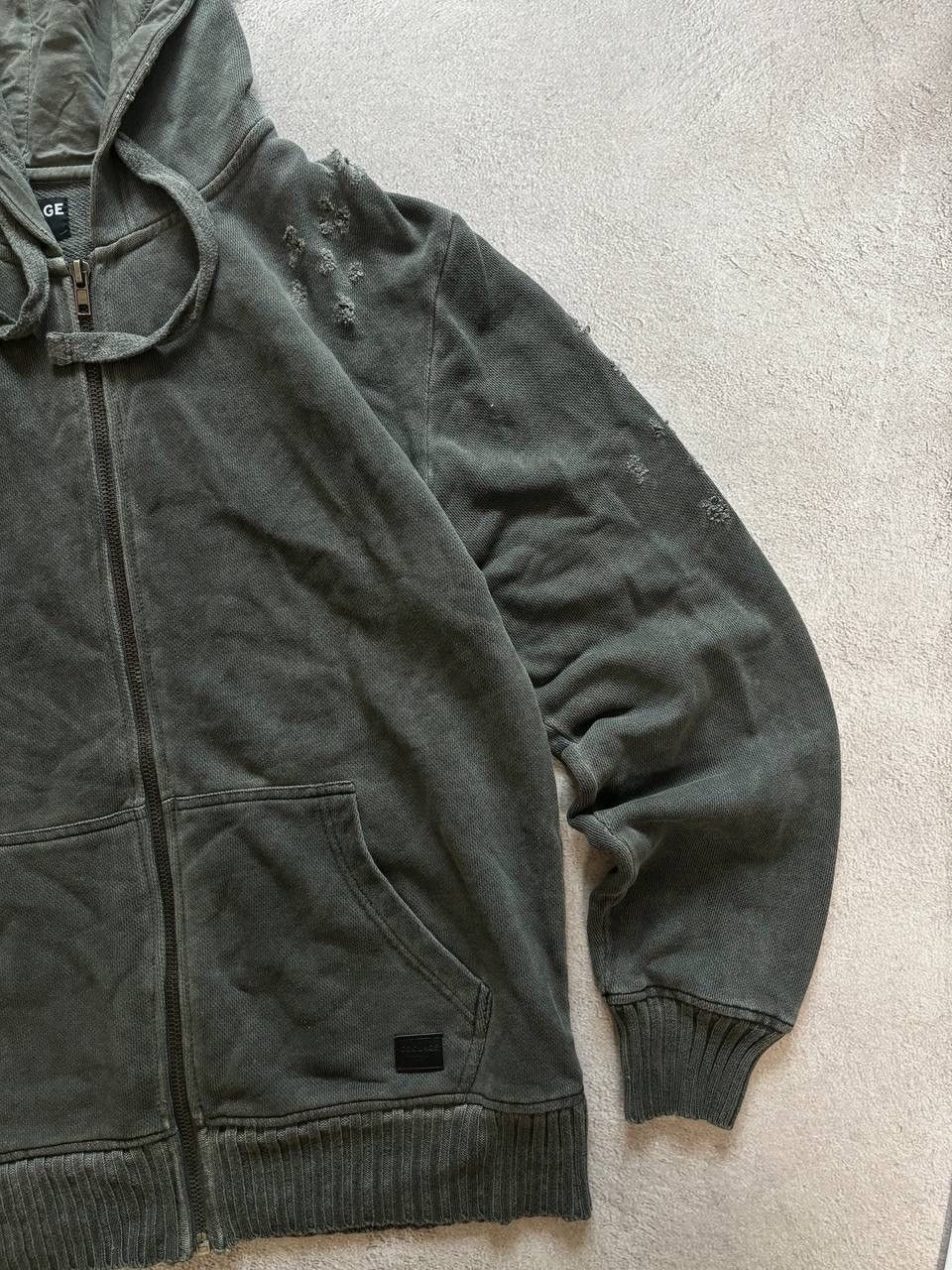 Diesel × Vintage Vintage Diesel style faded dirty distressed hoodie Size US L / EU 52-54 / 3 - 5 Thumbnail