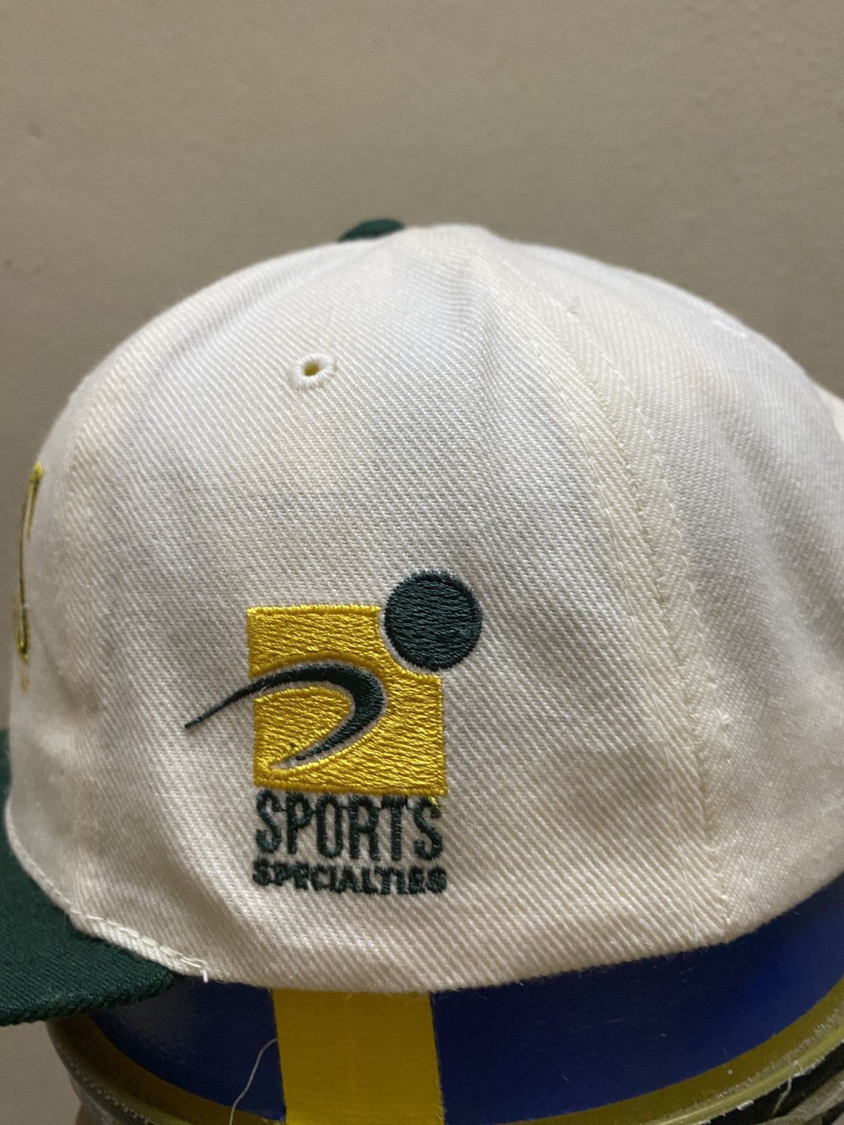 Logo Athletic × Sports Specialties × Vintage VTG Green Bay Packers Shadow Snapback Size ONE SIZE - 3 Thumbnail
