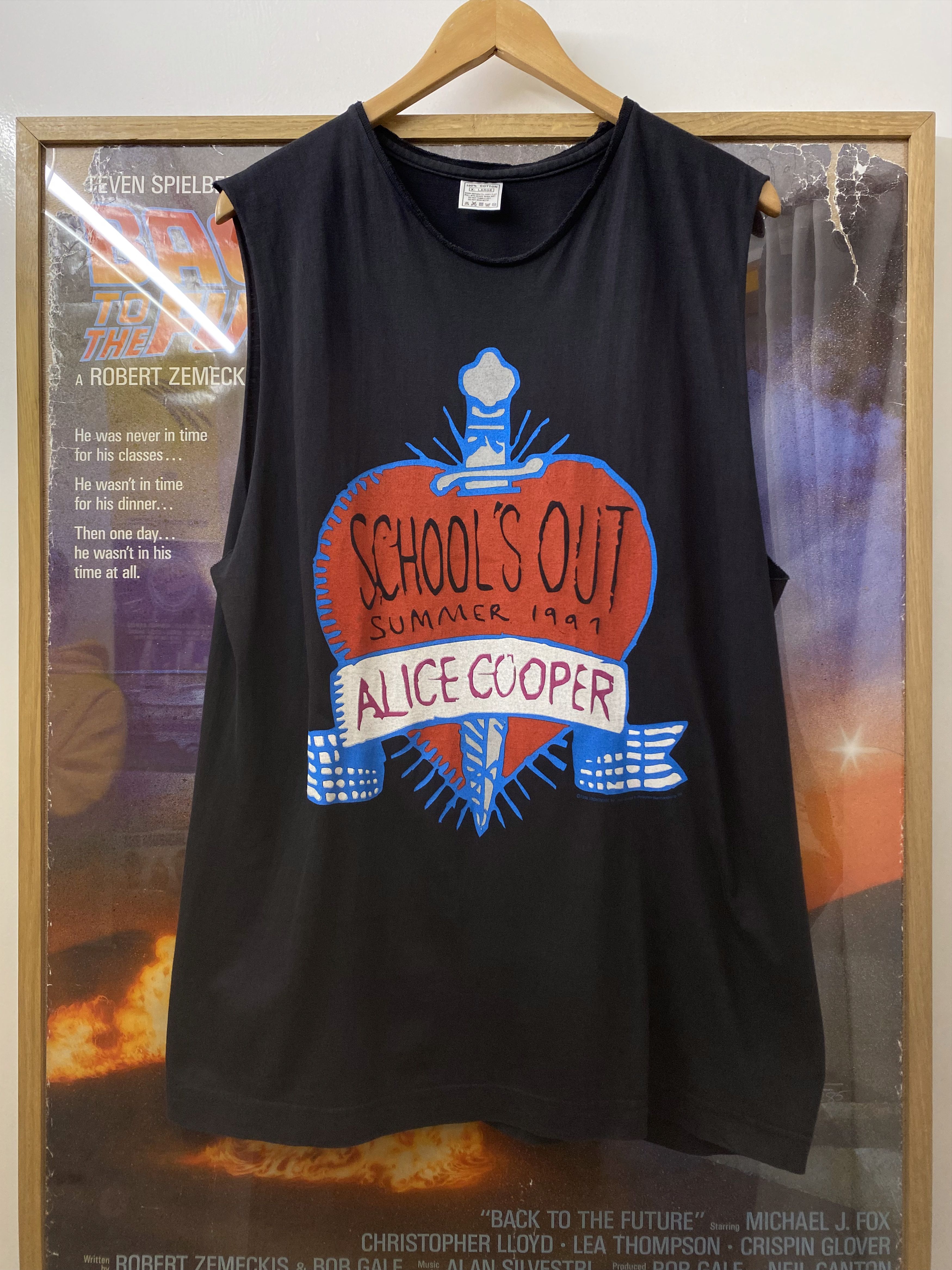 Band Tees 1997 Alice Cooper Schools Out For Summer Tour Tank Top Size US XL / EU 56 / 4 - 1 Thumbnail