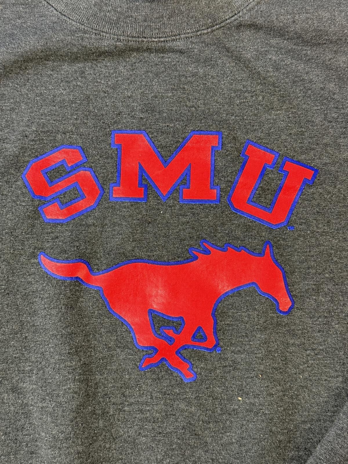 Champion VTG SMU Mustangs Crew Neck Southern Methodist University Size US S / EU 44-46 / 1 - 3 Thumbnail