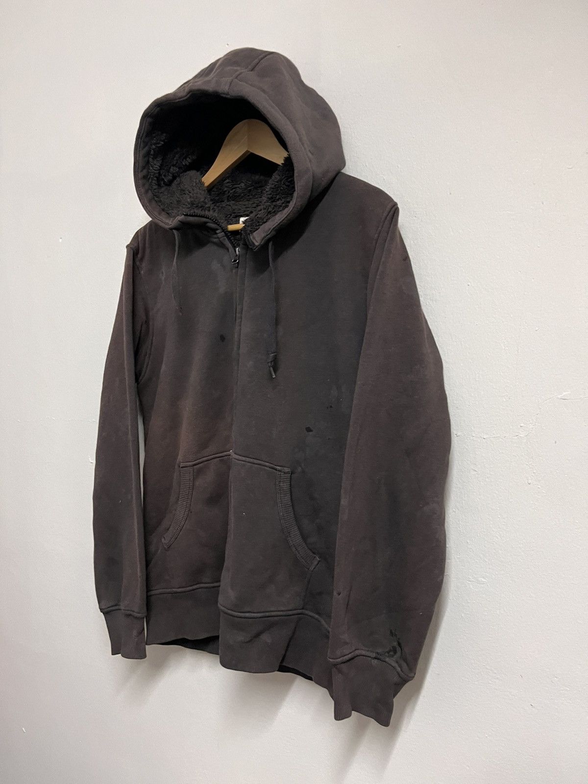 Japanese Brand uniqlo perfect faded distressed homeless hoodie Size US L / EU 52-54 / 3 - 5 Thumbnail