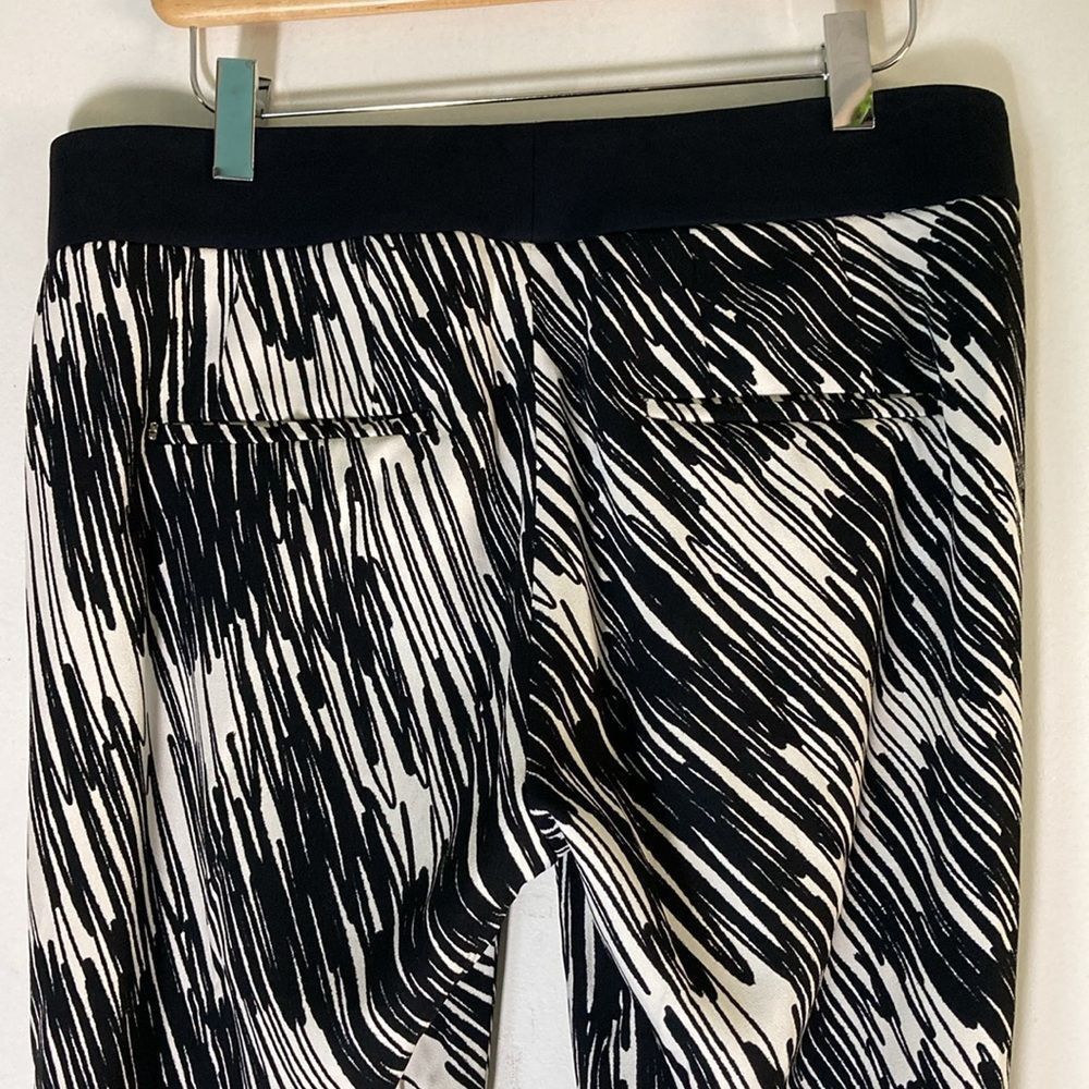 Sportmax Sportmax Max Mara Women’s Slim Scribble Pattern Pants Size 6 Size 28" / US 6 / IT 42 - 11 Thumbnail