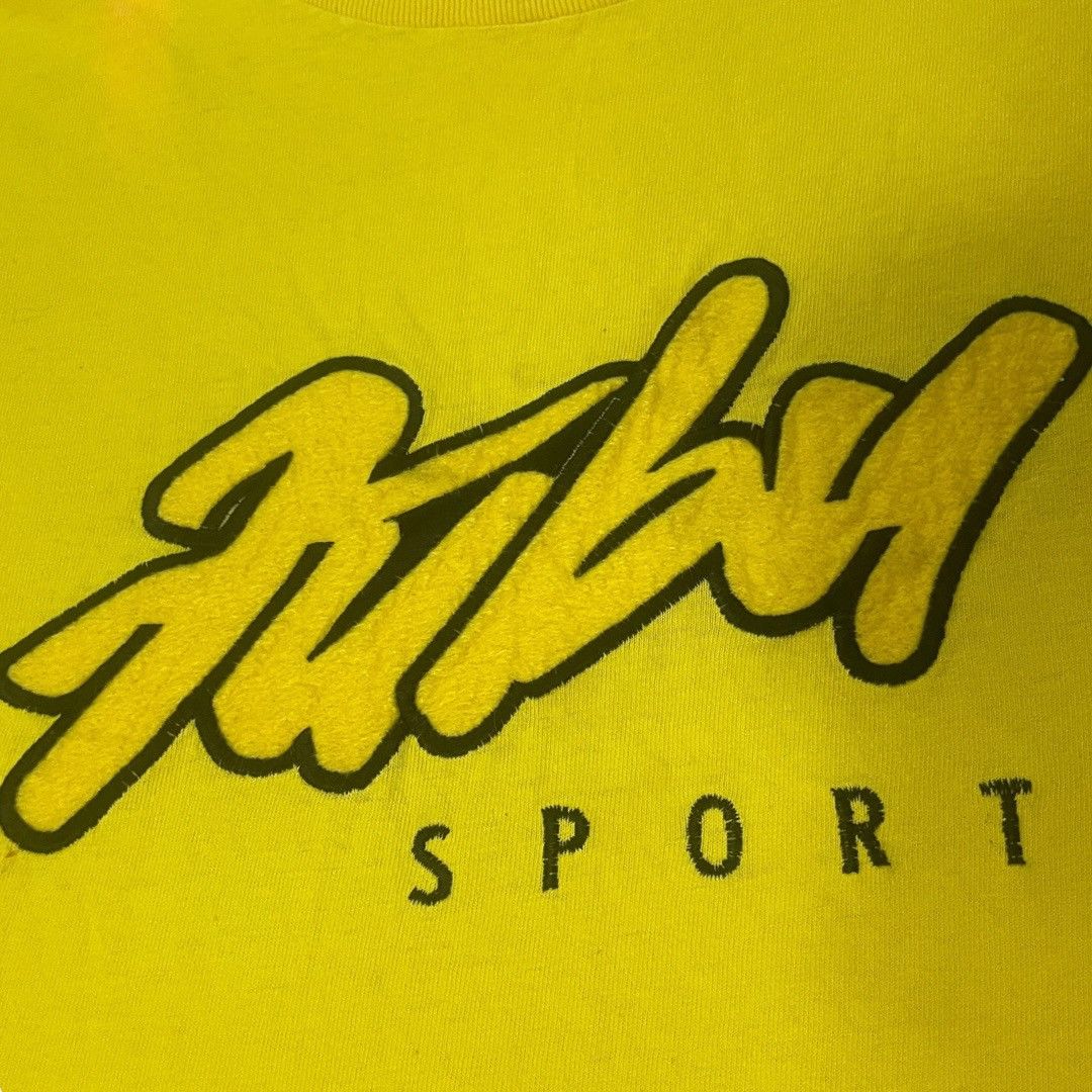 Fubu Vintage Y2K FUBU Sports Embroidered Yellow Tee Size US XXL / EU 58 / 5 - 5 Thumbnail