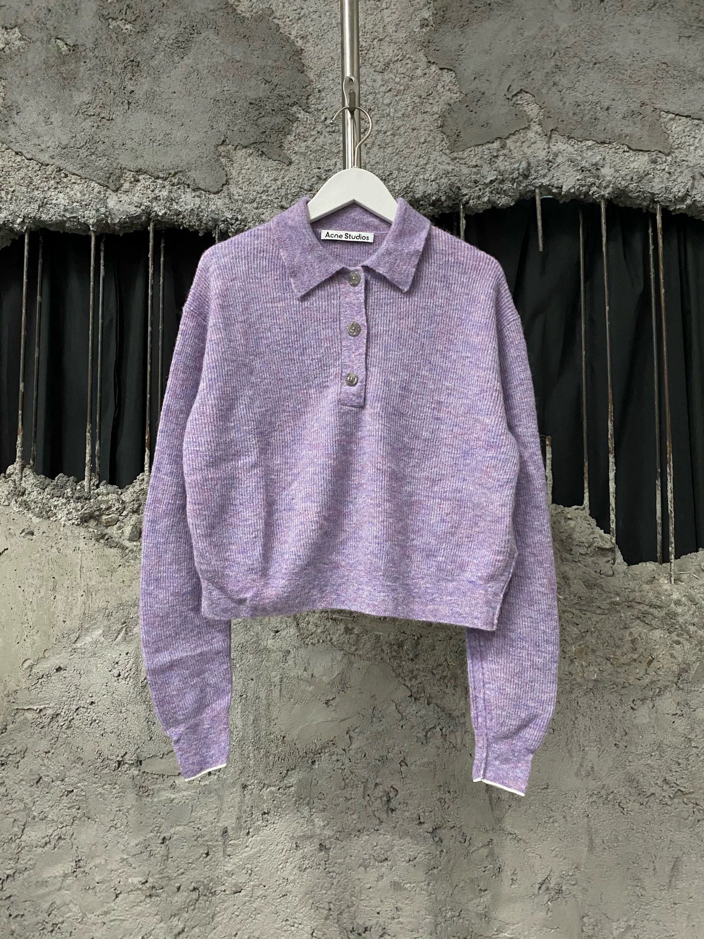 Acne Studios Acne Studios Wool Polo Sweater XS New Size XS / US 0-2 / IT 36-38 - 1 Thumbnail