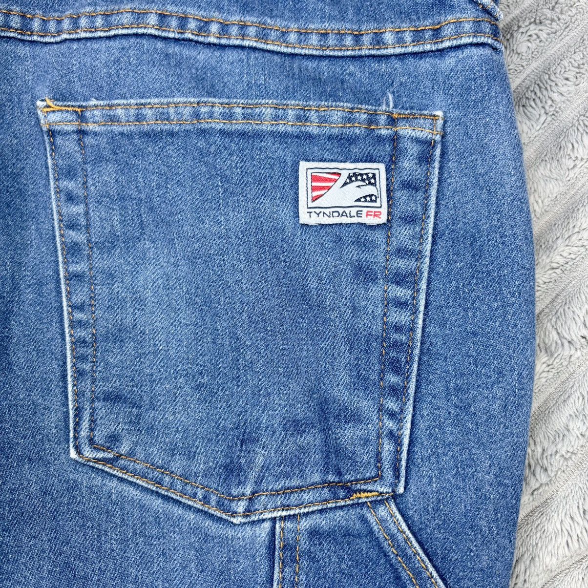 Other Tyndale FR Jeans USA Mens 42x28 Flame Resistant F290T Blue Size US 42 / EU 58 - 2 Thumbnail
