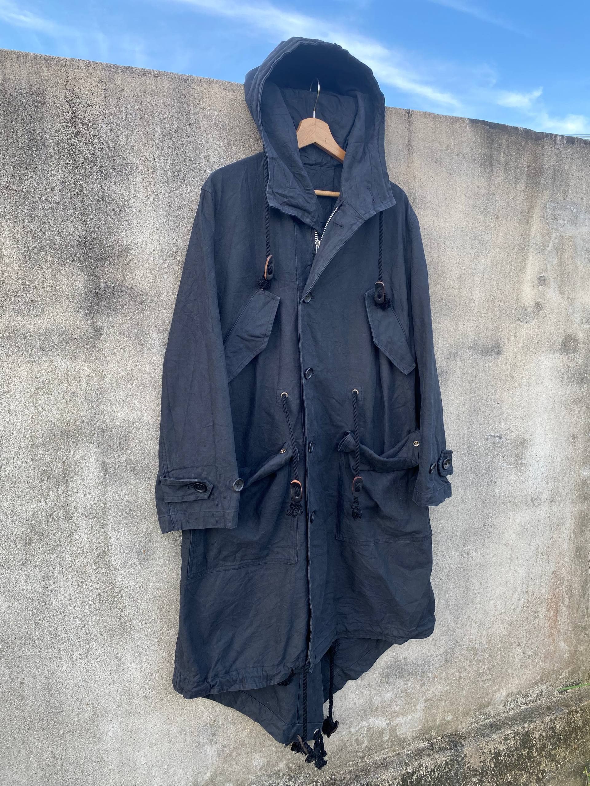 Yohji Yamamoto Y's Yohji Yamamoto SS20 Military Fishtail Parka Size US M / EU 48-50 / 2 - 4 Thumbnail