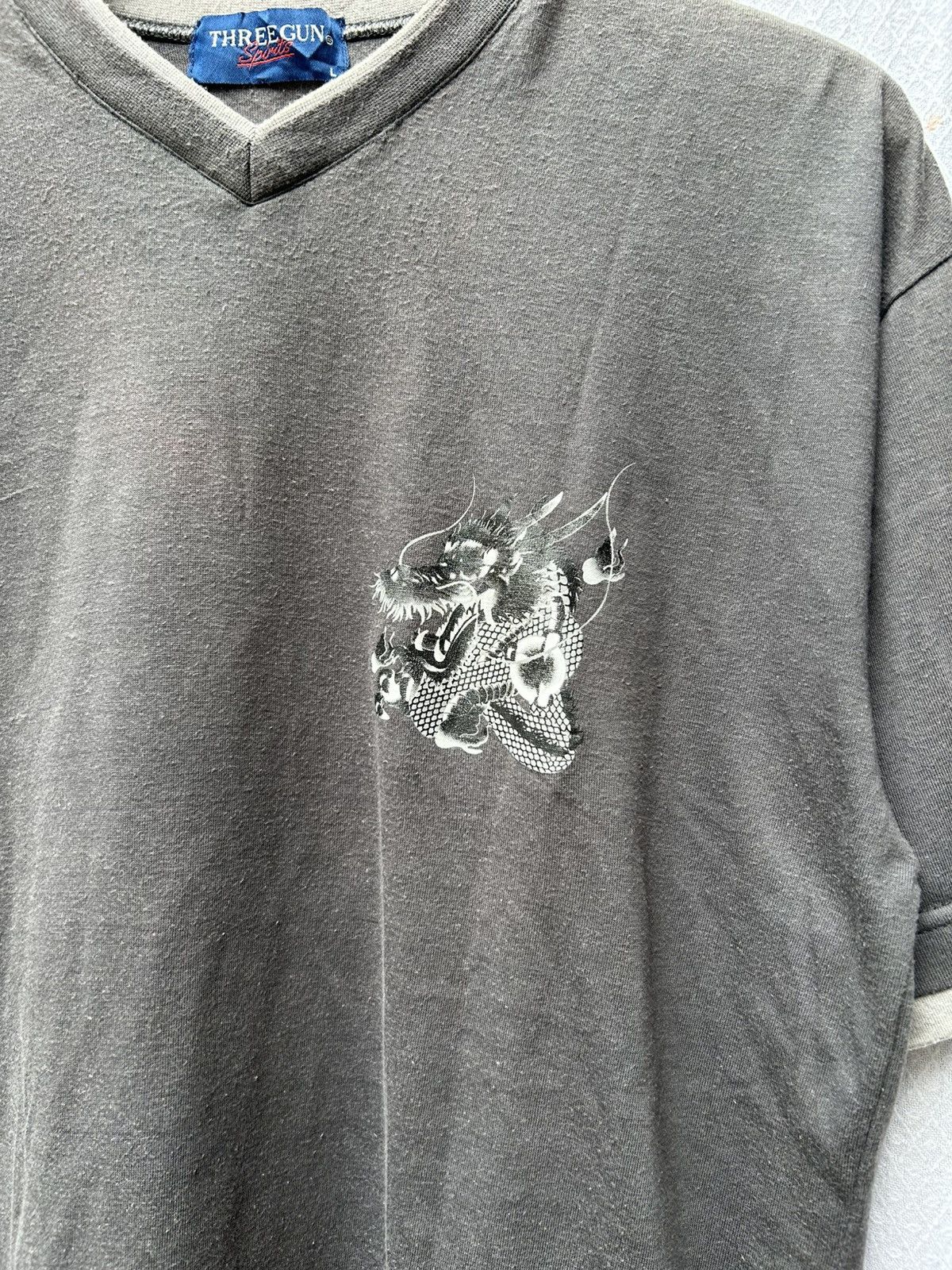 Japanese Brand 💸BINDINGOFFER💸Threegun spirits dragon t shirt Size US L / EU 52-54 / 3 - 4 Thumbnail