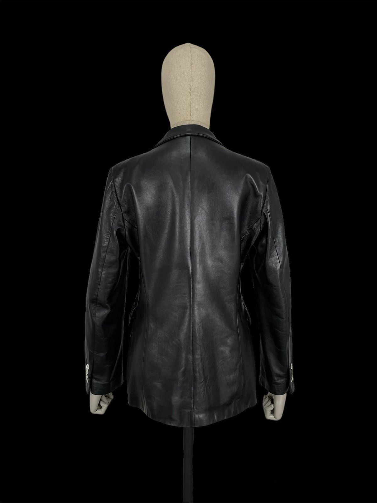 Kiton RARE NAPOLI DOLPH SCHMID Leather Italy Jacket Sheepskin Coat Blazer S Size M / US 6-8 / IT 42-44 - 4 Thumbnail