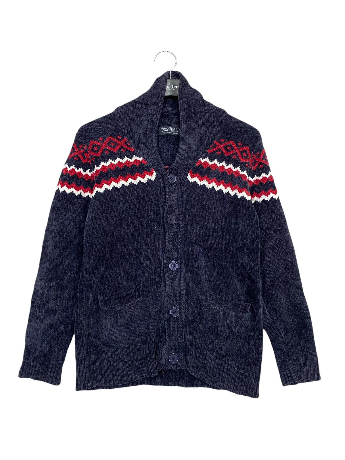 Beams Plus × Japanese Brand Wool beams heart knitwear very rare Size US M / EU 48-50 / 2 - 1 Thumbnail