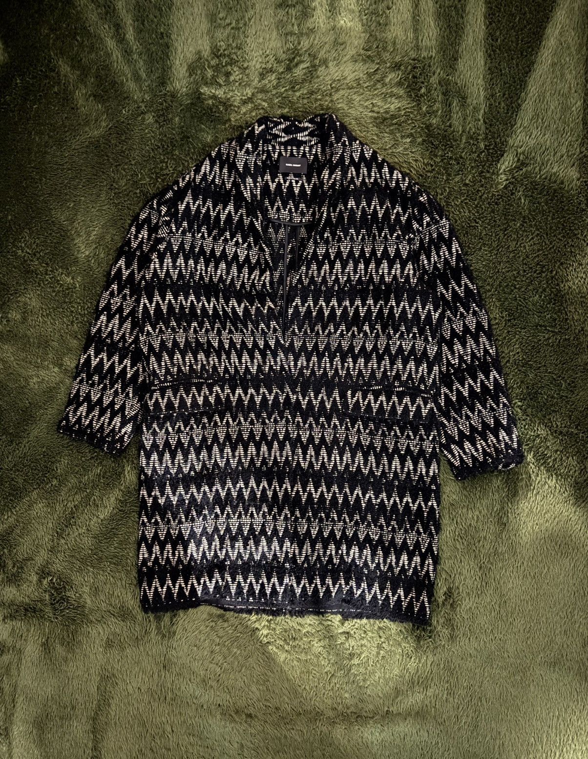 Isabel Marant [40] Isabel Marant One-Button Jacquard Elise Coat Size M / US 6-8 / IT 42-44 - 1 Thumbnail