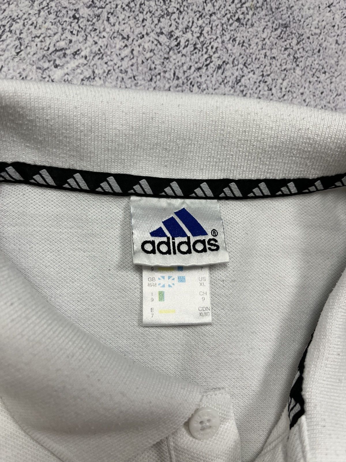 Adidas × Vintage Vintage Adidas Polo Shirt Fox Big Logo Animal Outdoor Rare Size US XL / EU 56 / 4 - 10 Thumbnail