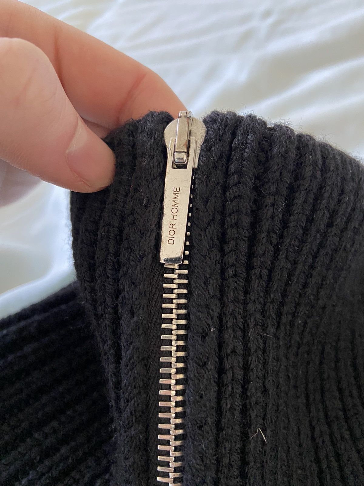 Dior FW17 Cropped Zip Knitted Sweater Size US S / EU 44-46 / 1 - 4 Thumbnail