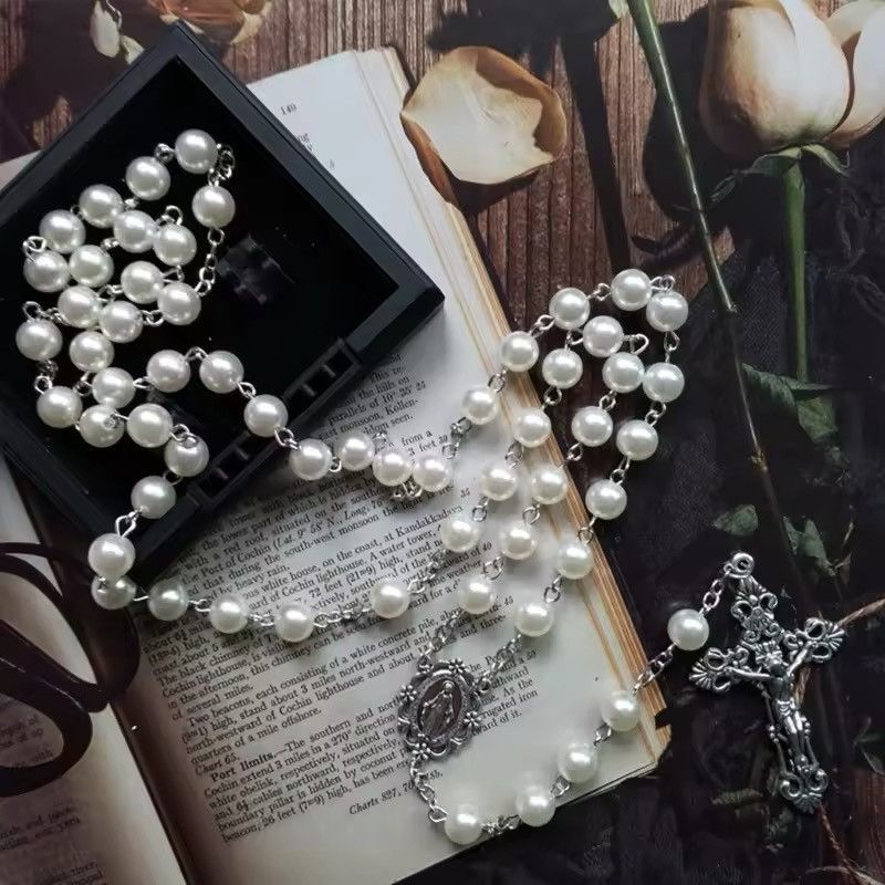 Other cross rosary Bead Necklace Size ONE SIZE - 2 Thumbnail