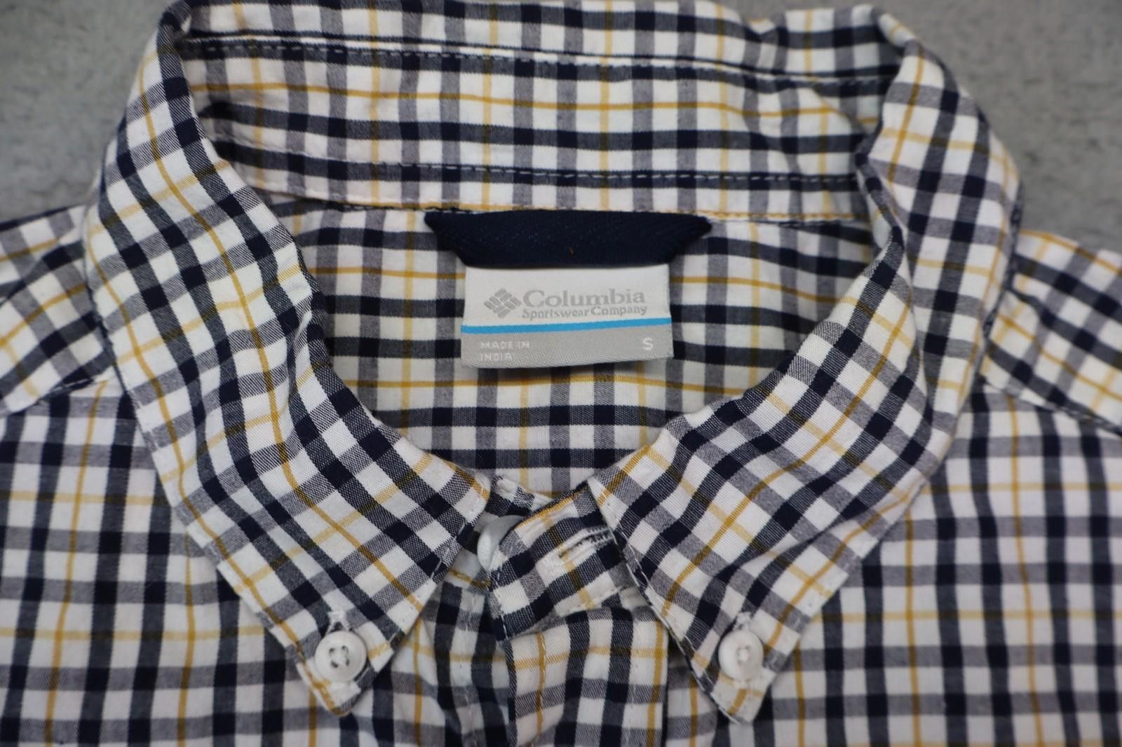 Columbia Columbia Men Small Shirt Button Down Small Notre Dame Irish Size ONE SIZE - 5 Thumbnail