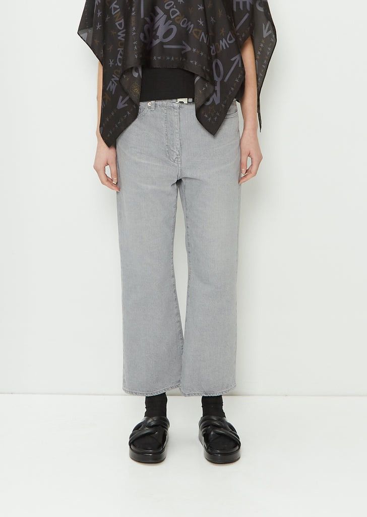 Sacai Sacai SS23 Bootcut Denim Jeans Size 31" - 3 Thumbnail