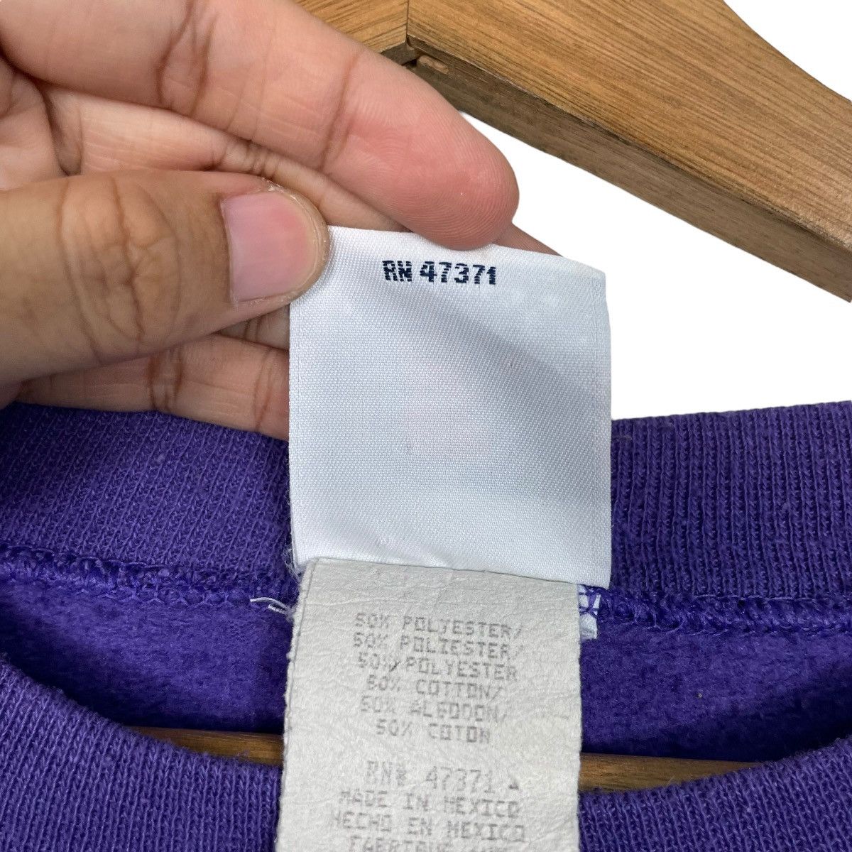 Vintage Vintage 80s NFL Minnesota Vikings Sweatshirt Size US XL / EU 56 / 4 - 12 Thumbnail
