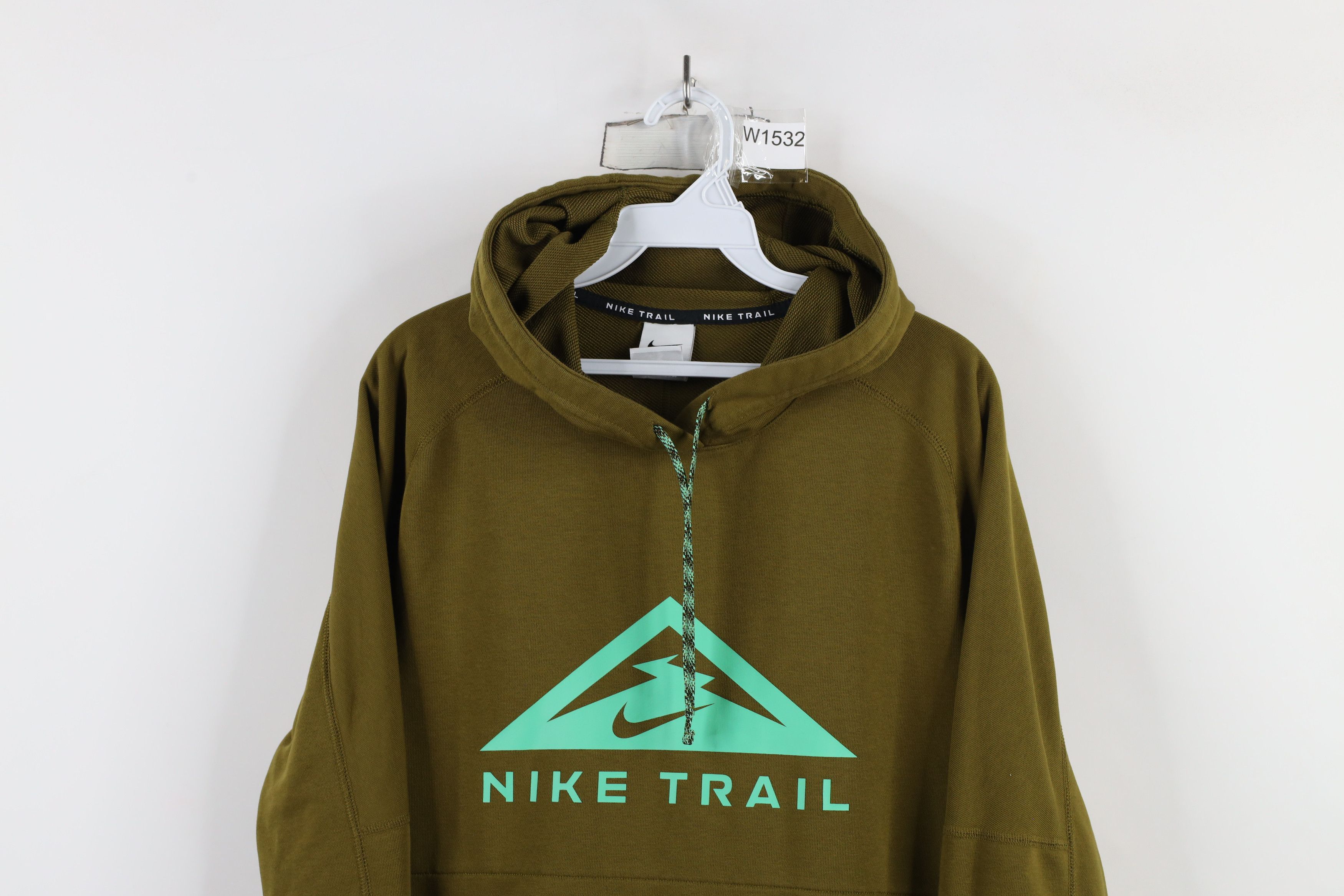Nike Nike Trail Center Swoosh Running Jogging Mountain Hoodie Size US S / EU 44-46 / 1 - 2 Thumbnail