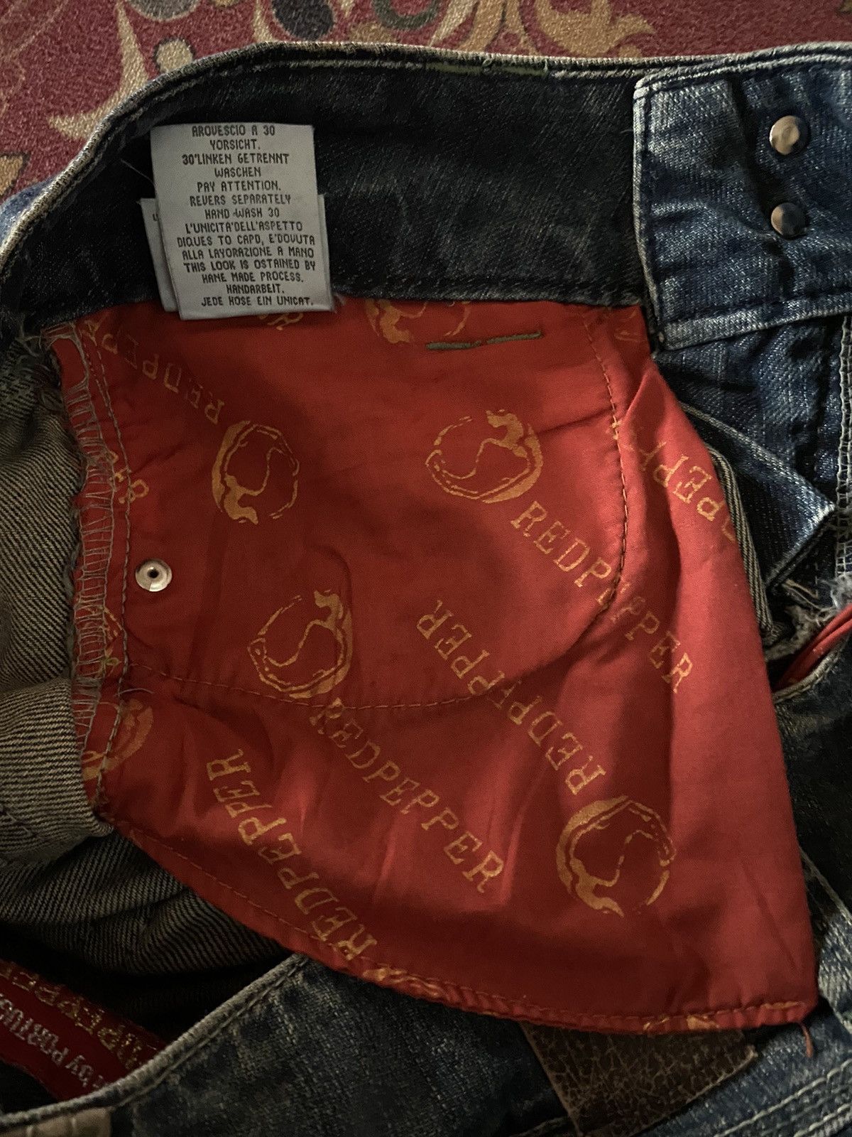 Japanese Brand Japanese Brand Red Pepper Jeans Distressed Denim Size US 29 - 17 Thumbnail