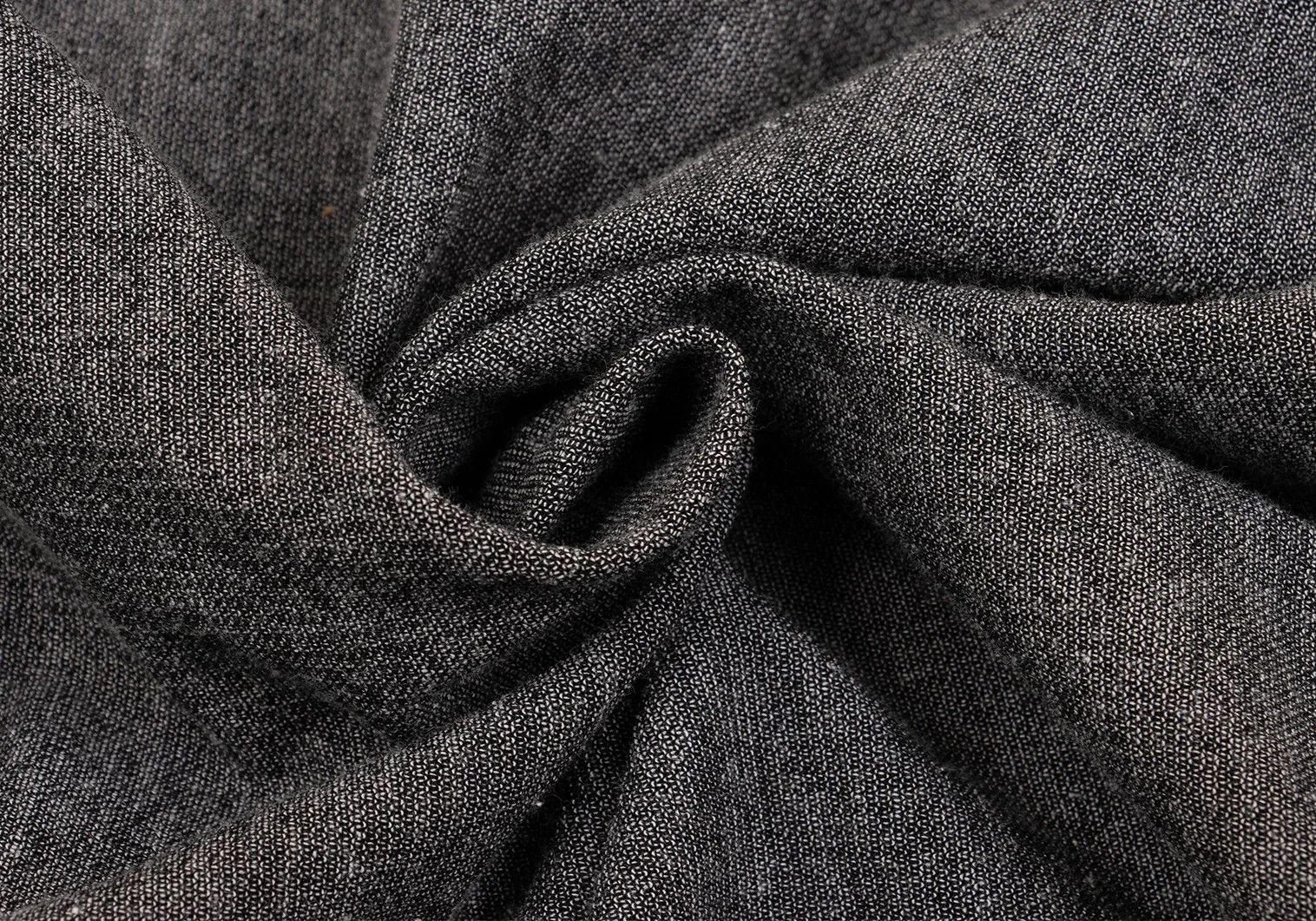 Junya Watanabe Dyed Tape Detail Polo Shirt in Gray and Black, Size M Size US M / EU 48-50 / 2 - 13 Thumbnail