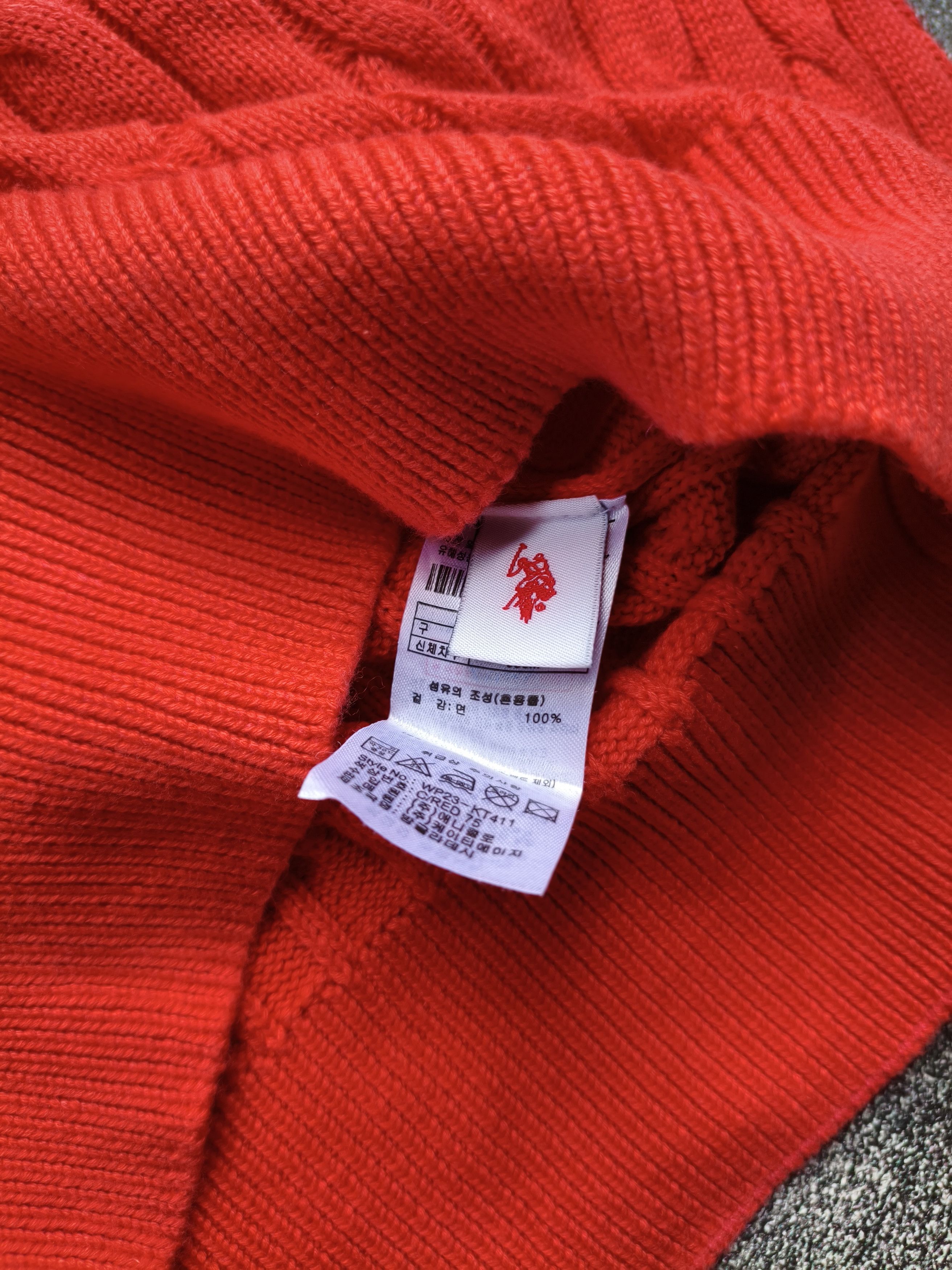 U.S. Polo Assn. Halfzip cable knit Size US M / EU 48-50 / 2 - 4 Thumbnail