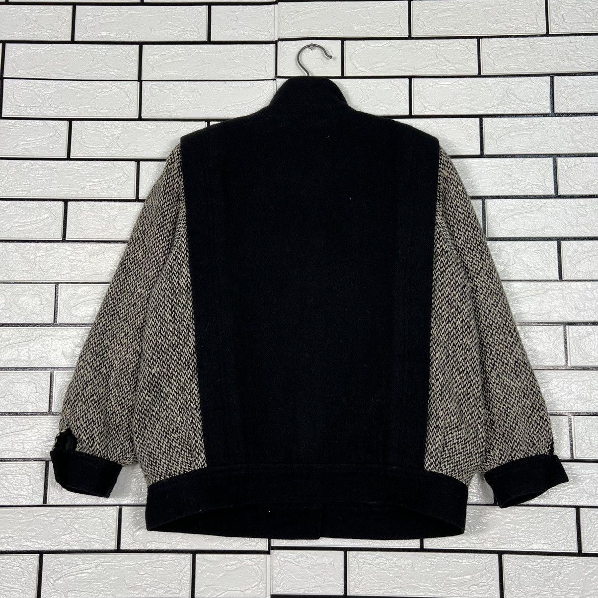 Donna Morgan Vintage 90's DONNA M. Wool Blend Classic Jacket #4163-C190 Size M / US 6-8 / IT 42-44 - 17 Thumbnail