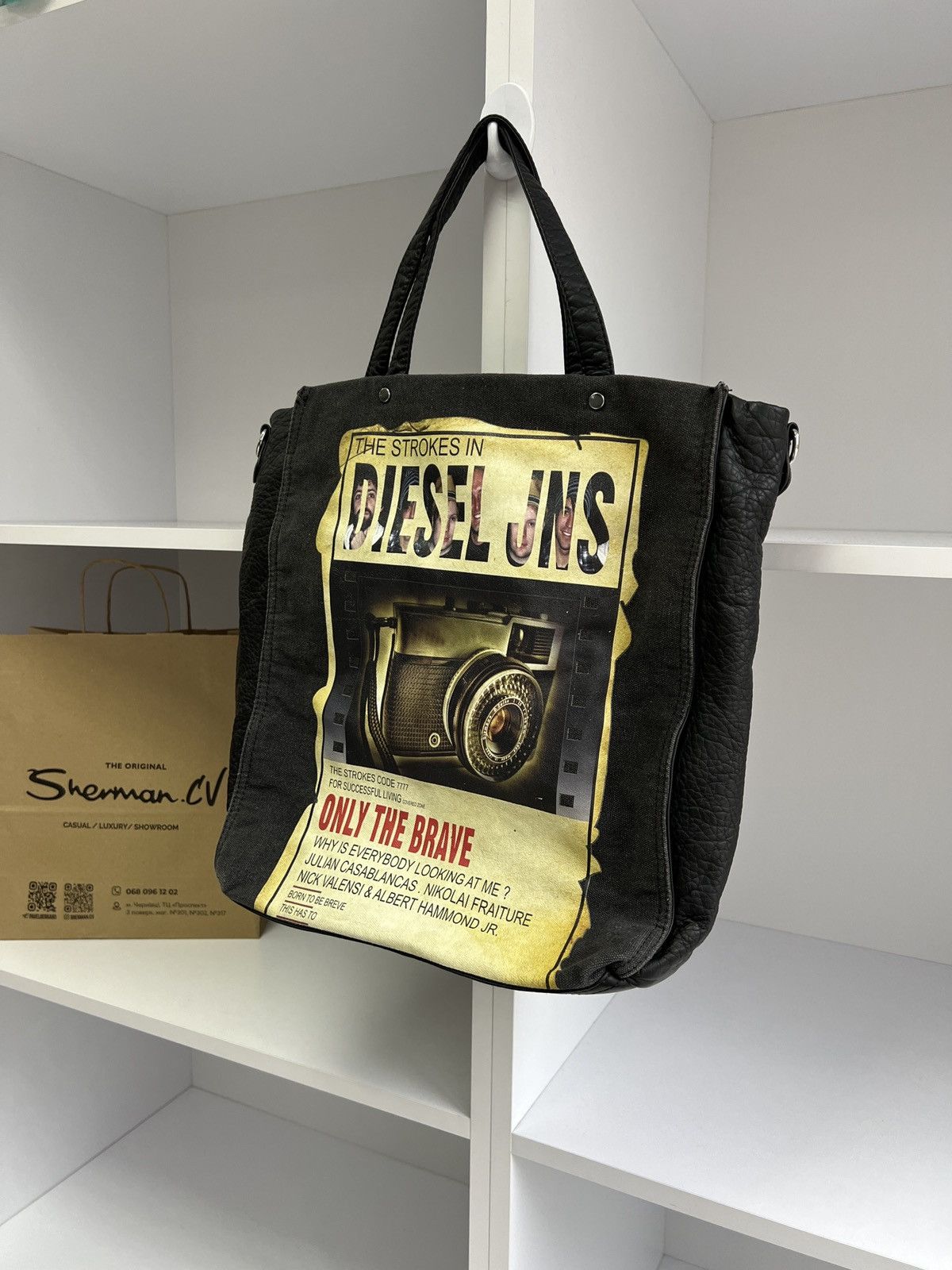 Vintage Vintage Diesel Style Bag Size ONE SIZE - 4 Thumbnail