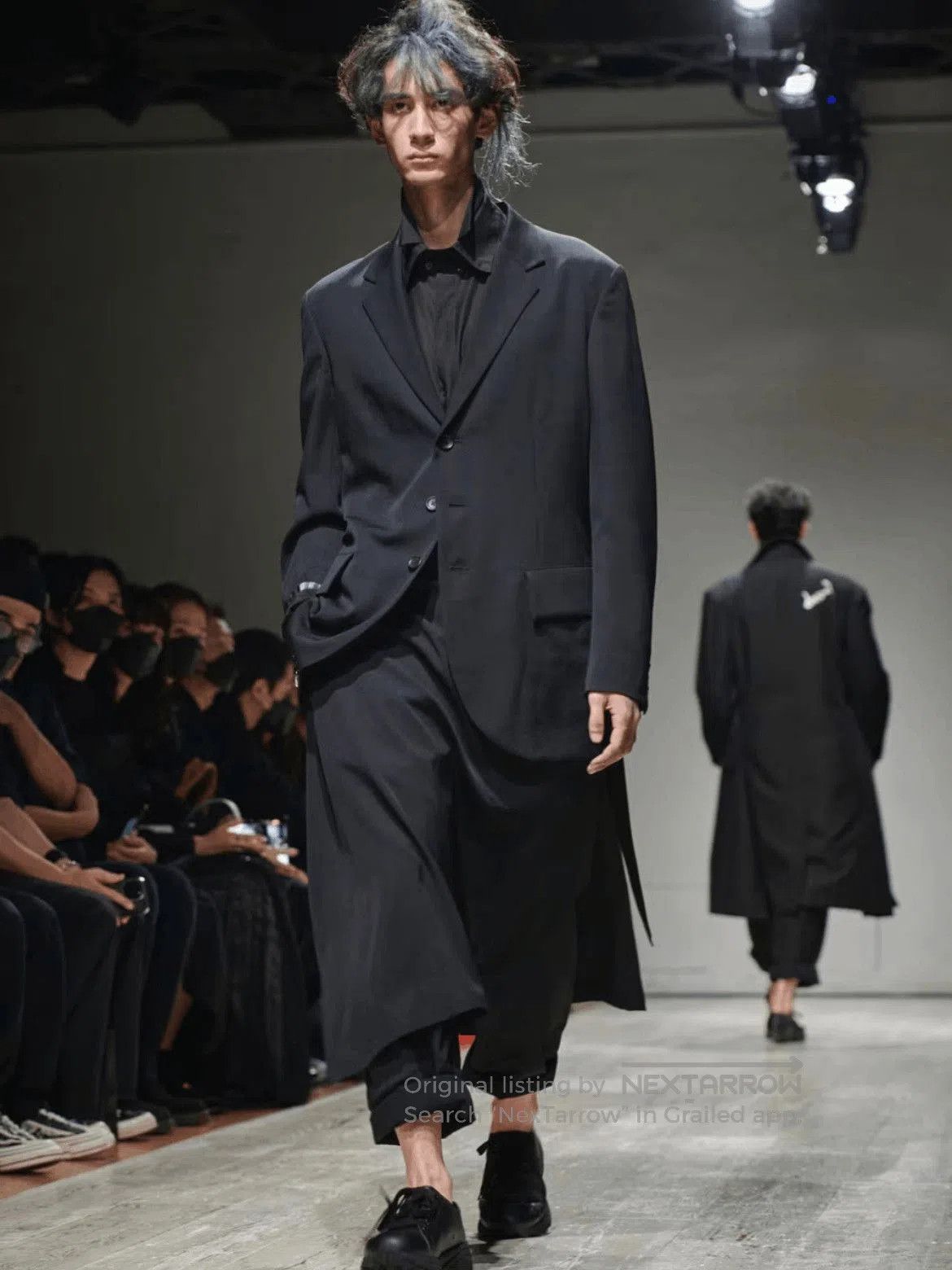 Yohji Yamamoto Sz 3 Yohji Yamamoto 23SS Stripe Jacket. Size US L / EU 52-54 / 3 - 8 Thumbnail