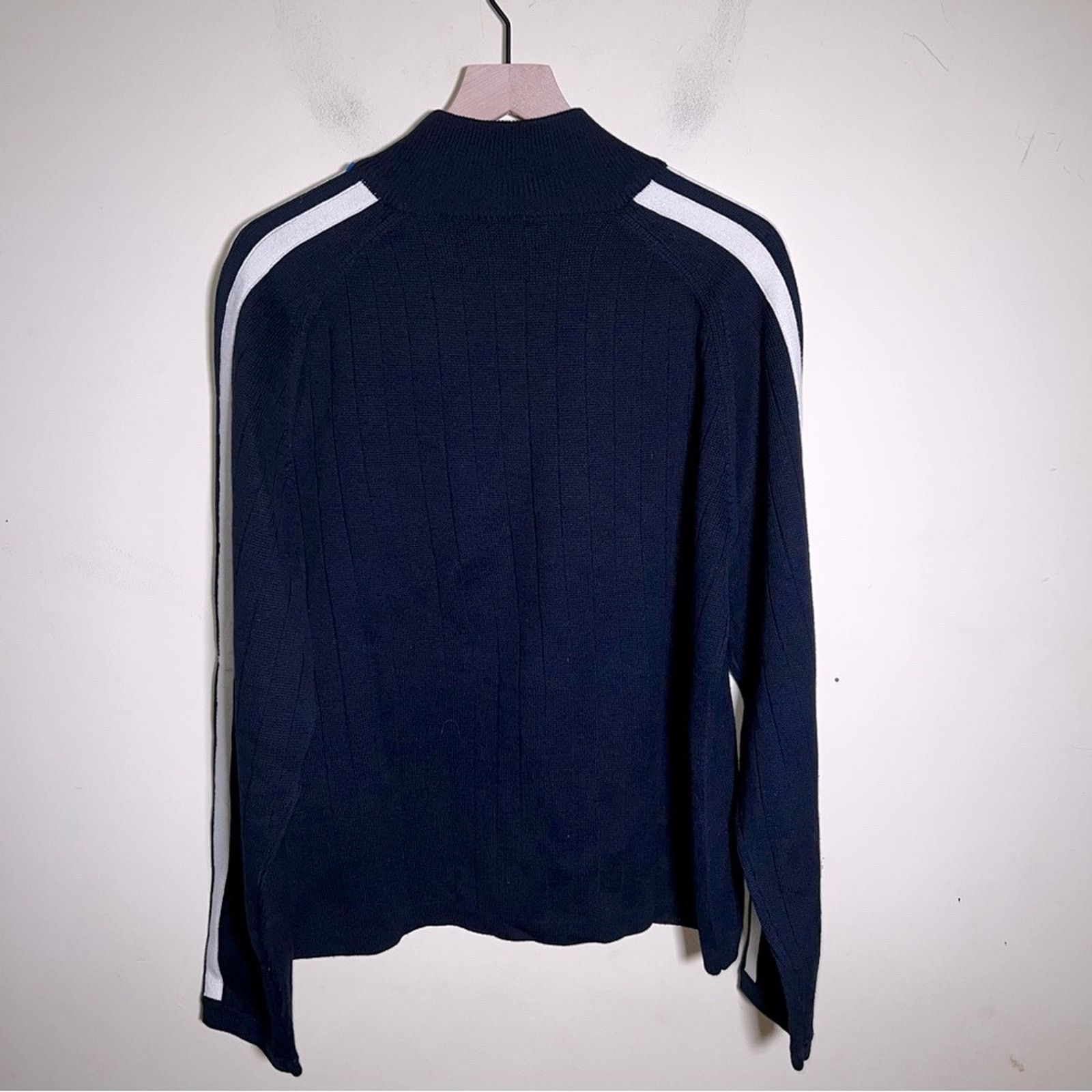 Abercrombie & Fitch NWOT VNTG ABERCROMBIE mens knit quarter zip 90s Y2K XL Size US XL / EU 56 / 4 - 5 Thumbnail