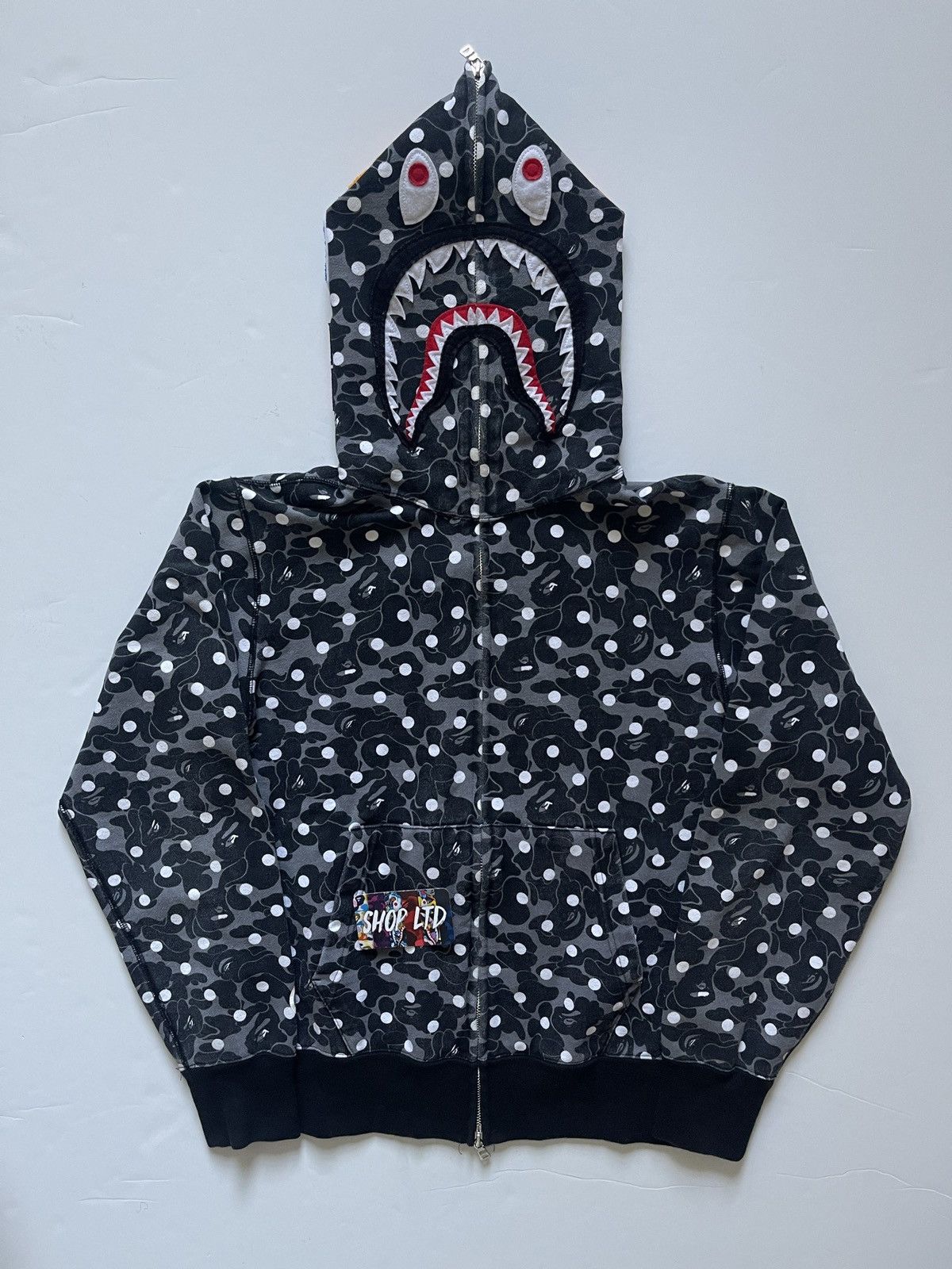 Bape Dot Camo Hoodie Grailed