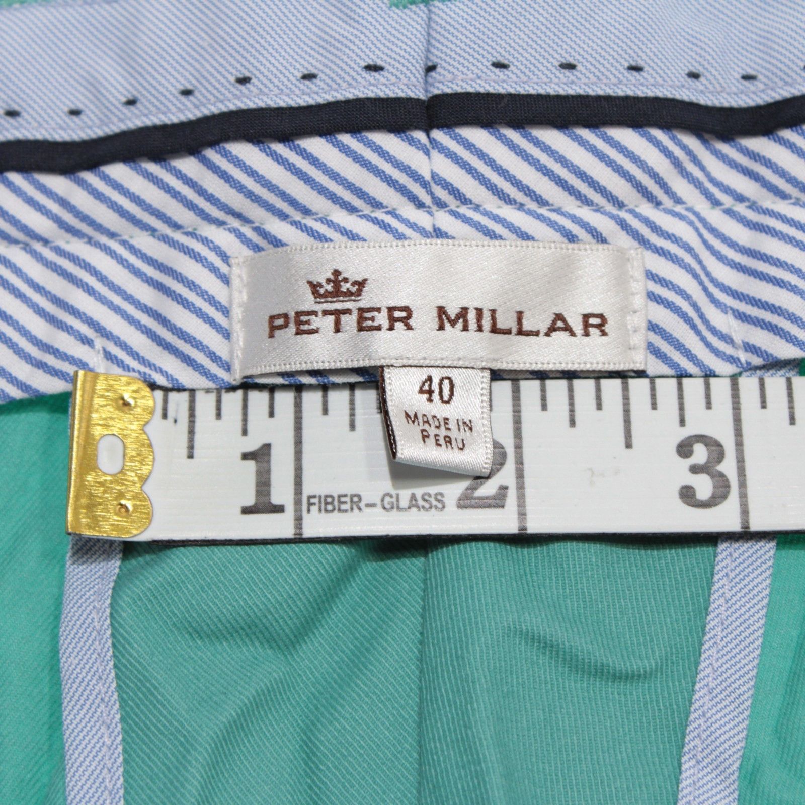Peter Millar Peter Millar New with tags Chino Size 34 US In Green Size US 34 / EU 50 - 5 Thumbnail