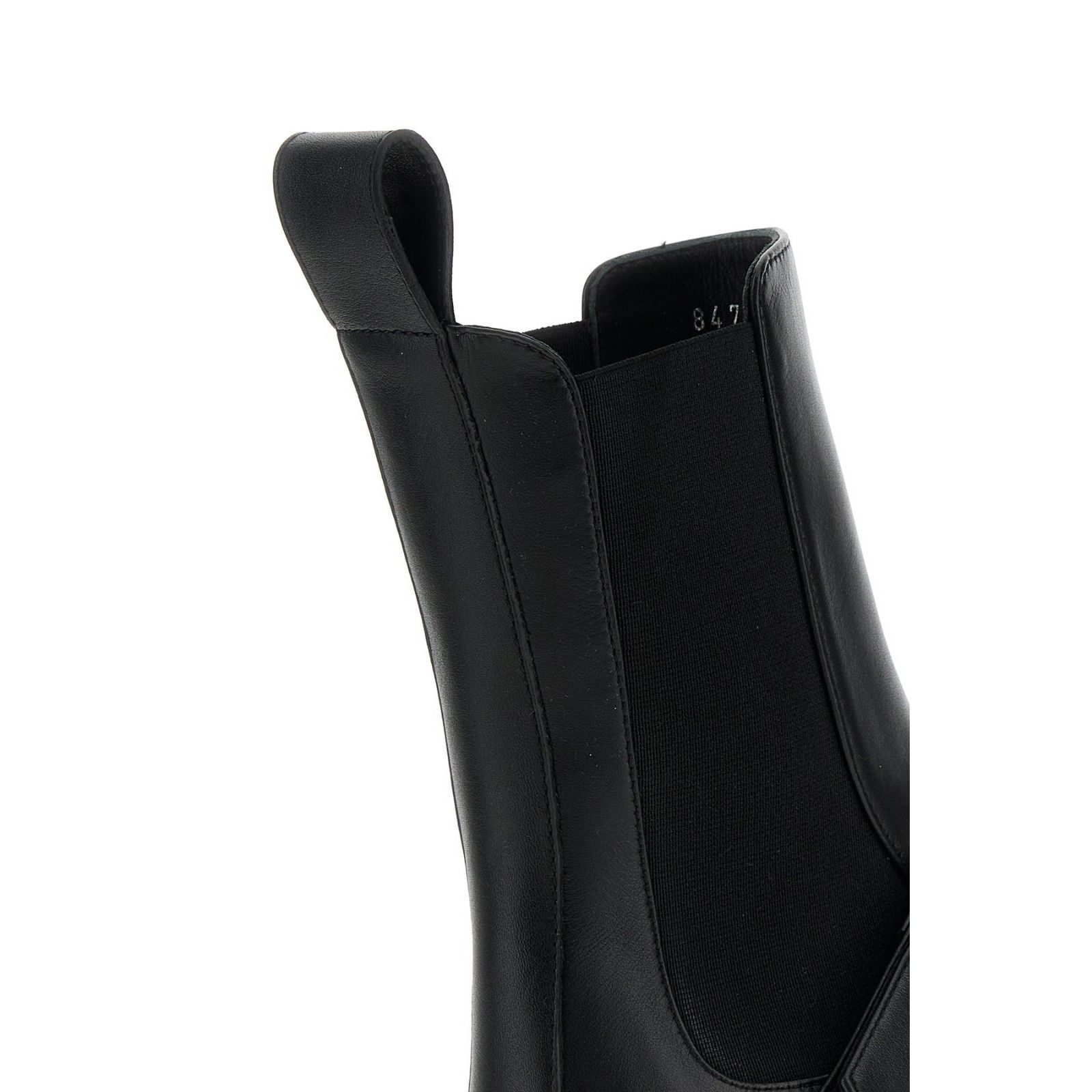 Alexander McQueen ALEXANDER MCQUEEN Sofa Black Leather Ankle Boots New & Authe Size US 9 / IT 39 - 3 Thumbnail