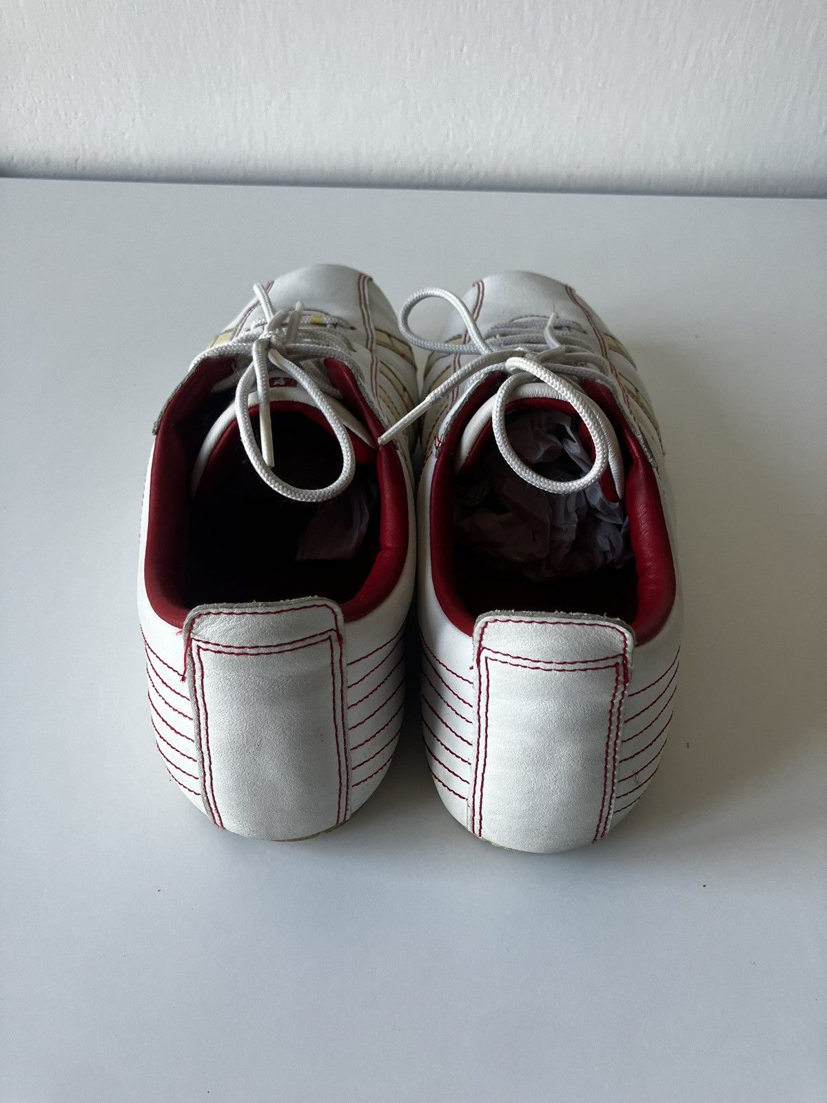 Levi's Levis Red tab vintage leather low top sneakers Size US 10 / EU 43 - 3 Thumbnail