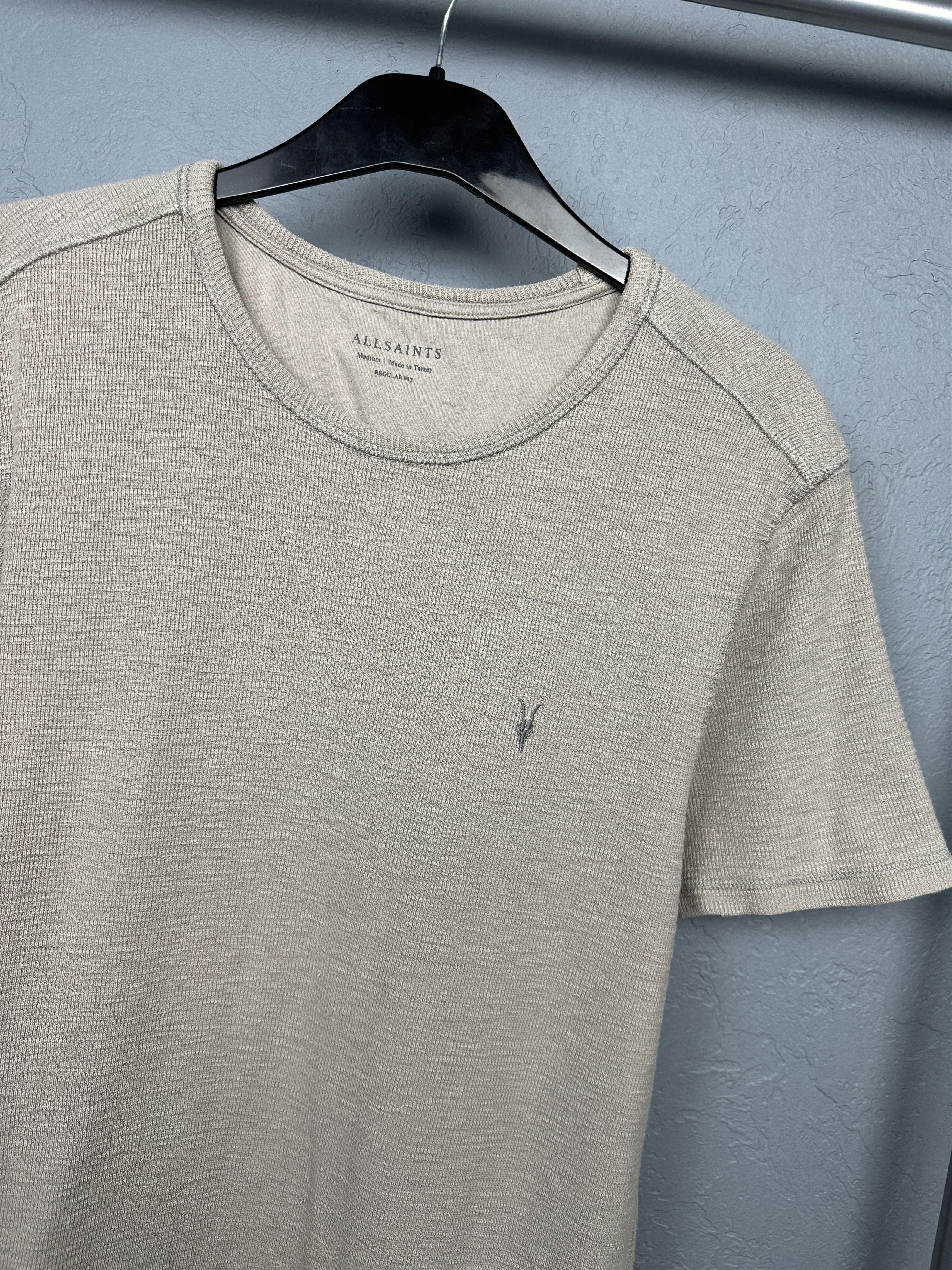 Allsaints Allsaints Mens Muse SS Crew Neck T-Shirt Size US M / EU 48-50 / 2 - 2 Thumbnail