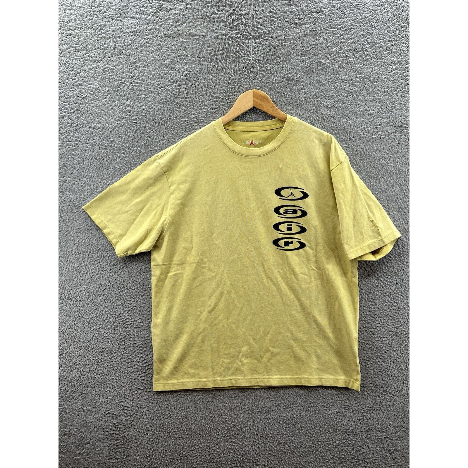 Jordan Brand Jordan Travis Scott T-Shirt Yellow Air Jack Large DZ5514-308 Size US L / EU 52-54 / 3 - 1 Thumbnail