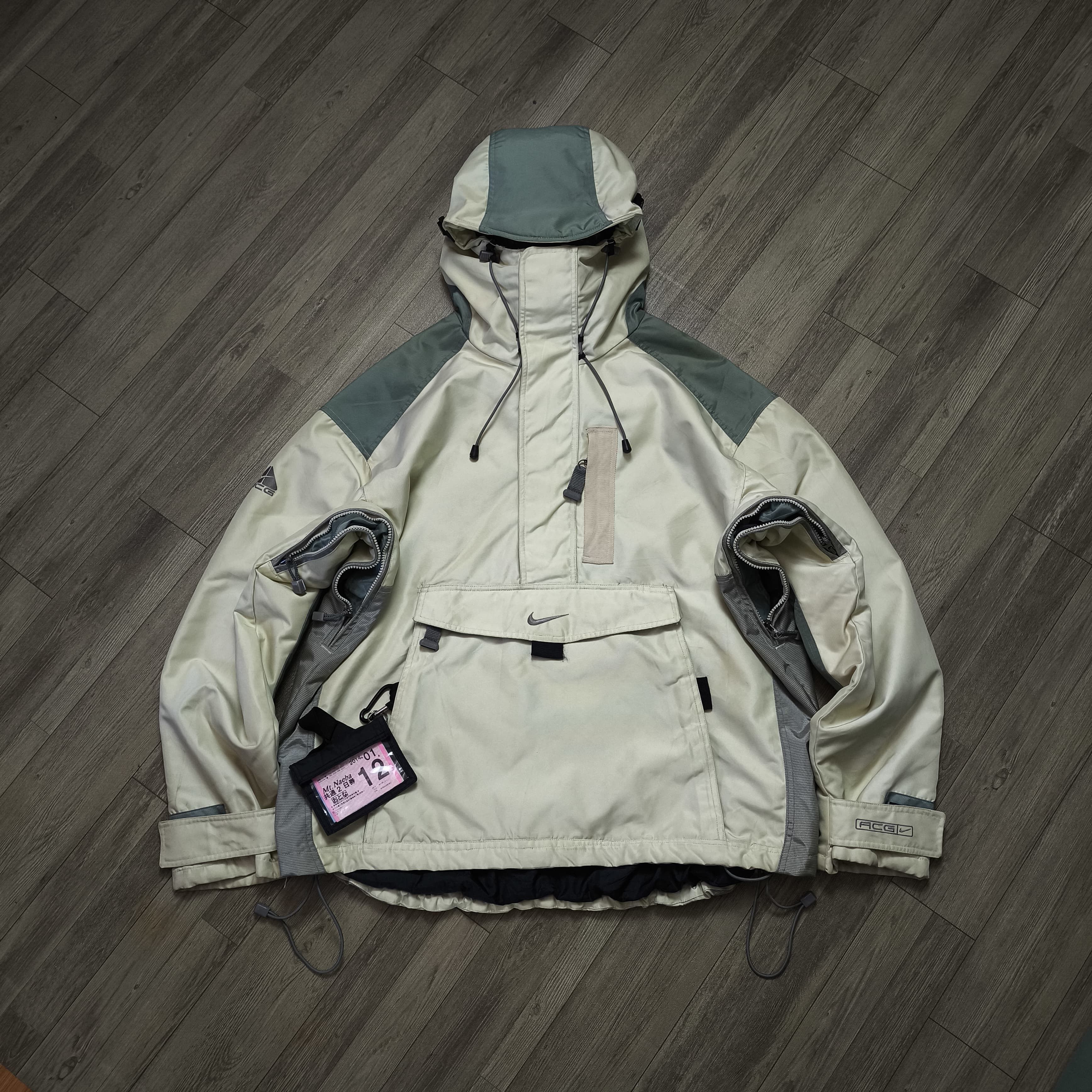 Nike ACG Vintage Nike ACG Anorak Windbreaker Jacket Half Zip Rare