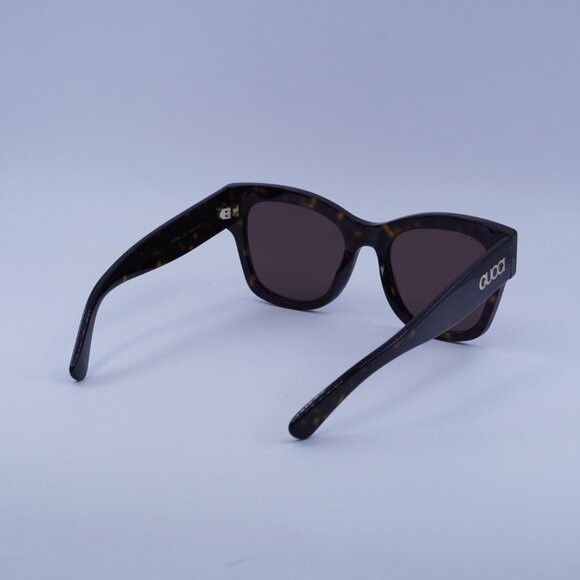 Gucci Gucci GG1789S 002 Sunglasses Dark Havana Square Frame Size ONE SIZE - 9 Thumbnail