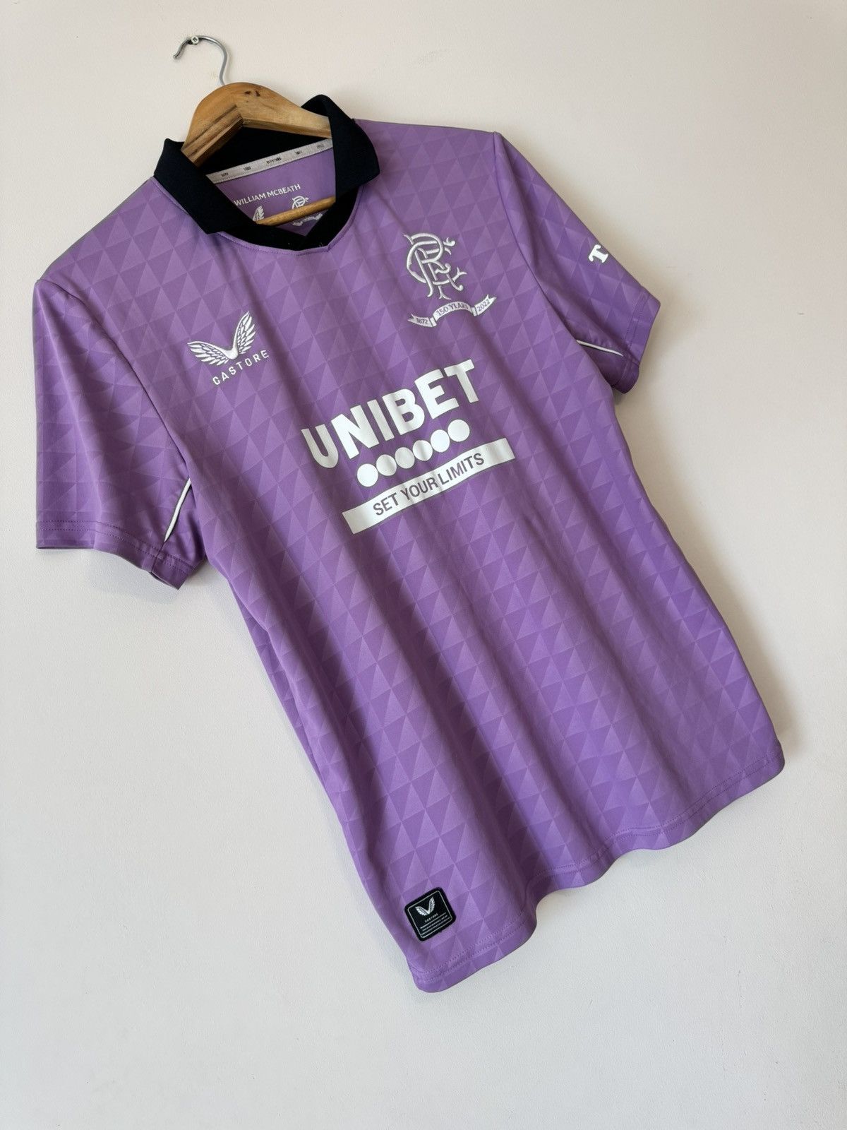 Castore Rangers FC 2021-2022 Third Soccer Jersey Football Shirt Size US M / EU 48-50 / 2 - 4 Thumbnail