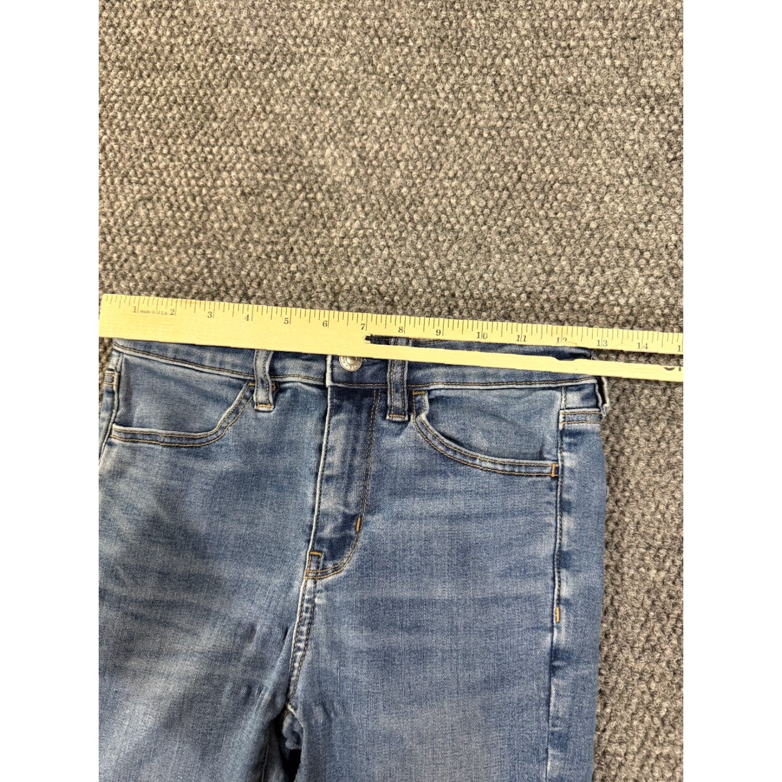 American Eagle Outfitters American Eagle Outfitters Jeans Womens 2 High Rise Jegging Slim Stretch Denim Blue 26 Inseam 5-Pocket Solid Medium Wash Size 26" / US 2 / IT 38 - 4 Thumbnail