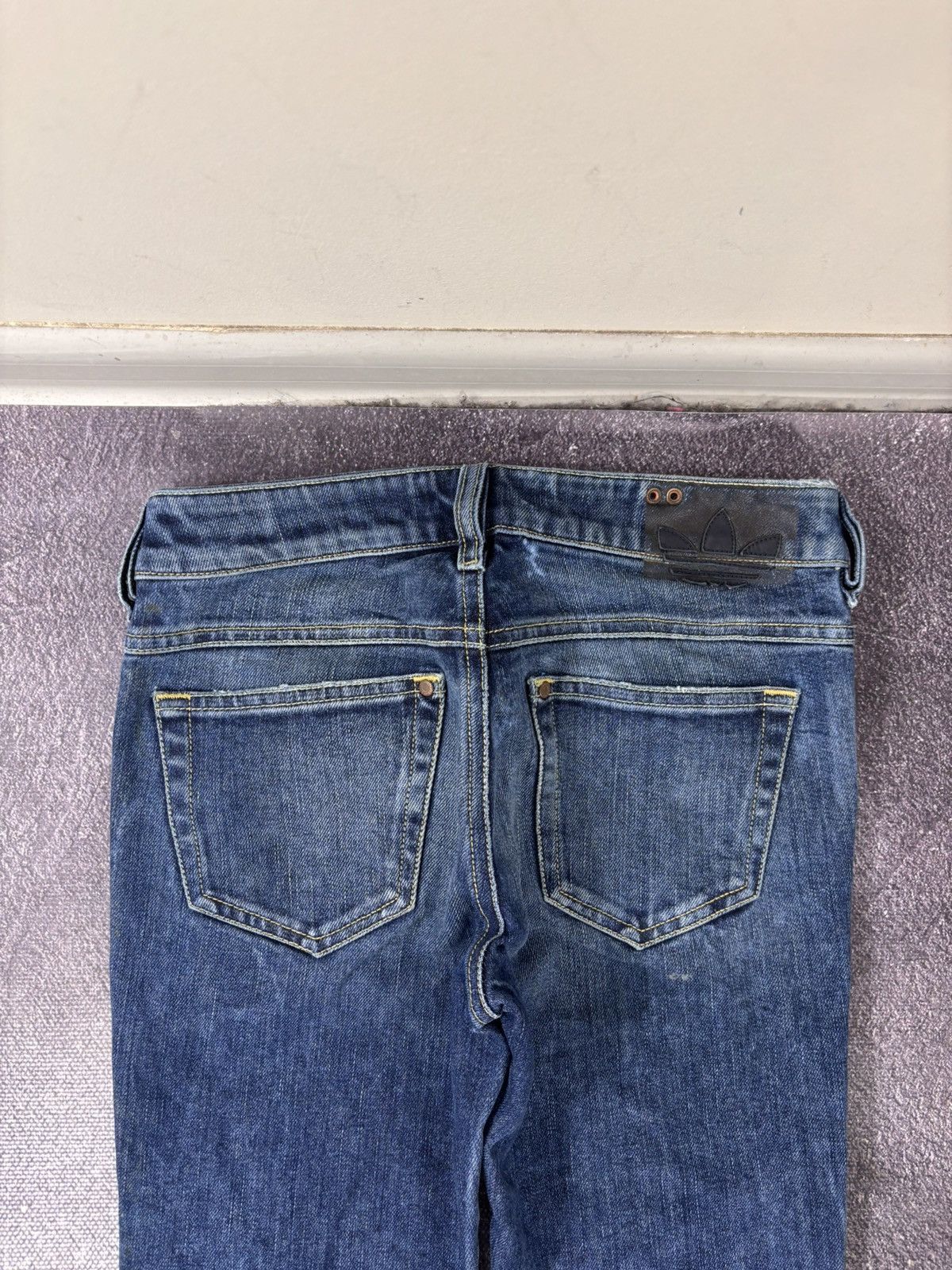 Adidas × Diesel Diesel X Adidas Sample F/W08 NWT Women’s Blue Denim Jeans Size 28" / US 6 / IT 42 - 21 Thumbnail