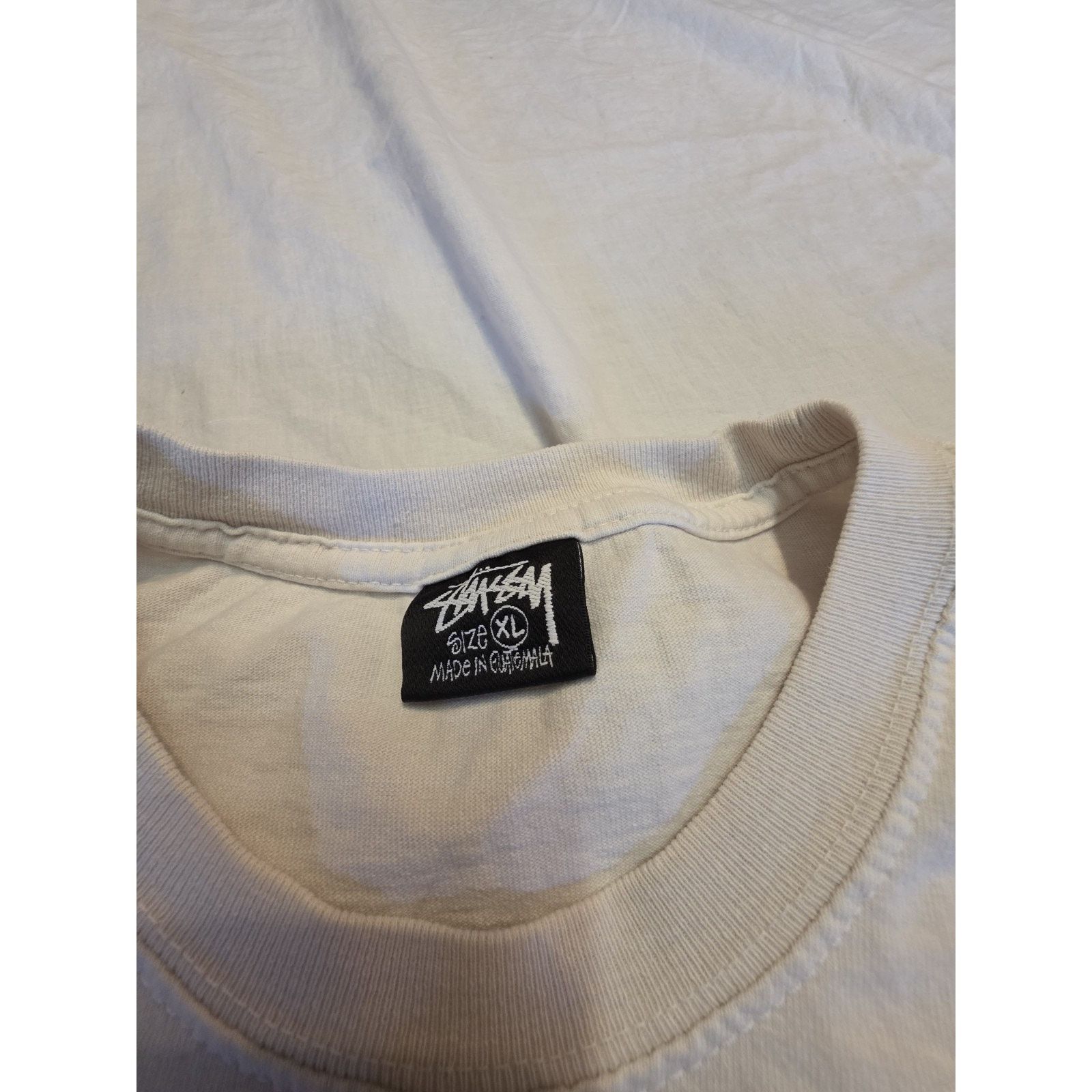 Stussy Stüssy Rasta Lion White Short Sleeve T-Shirt Men's Size Xl Size US XL / EU 56 / 4 - 4 Thumbnail