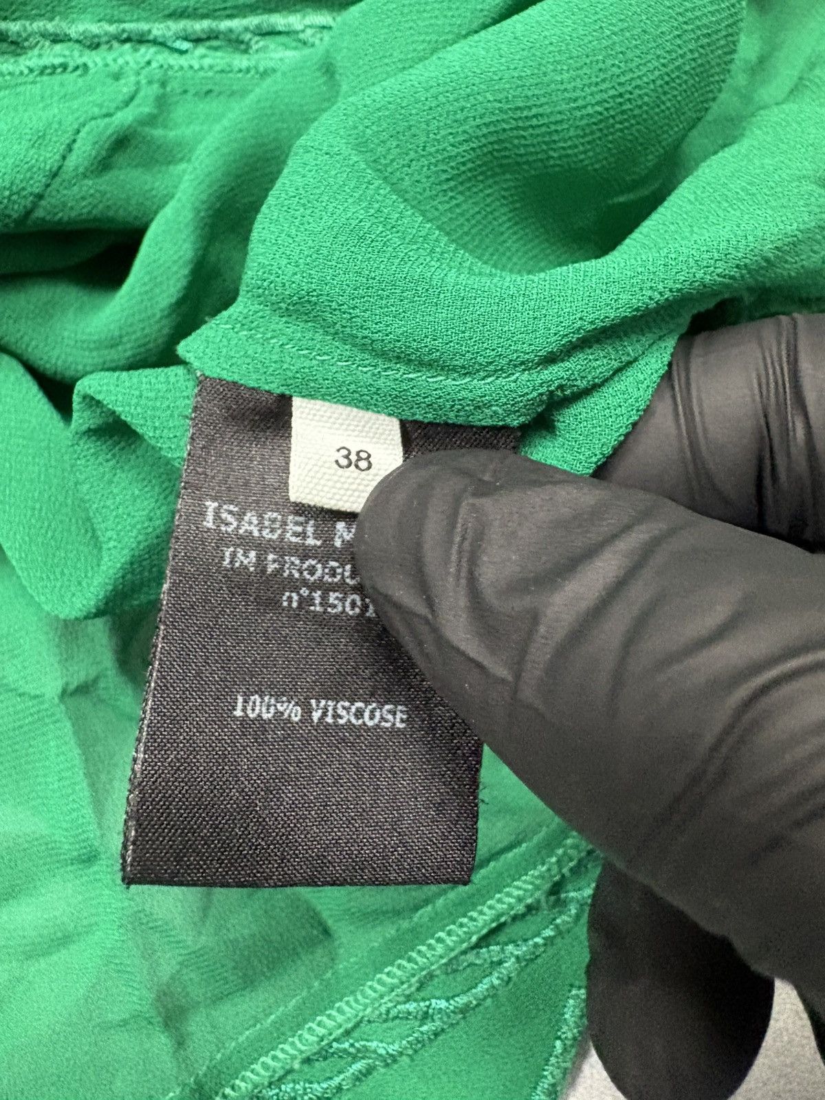 Isabel Marant Etoile Isabel Marant Étoile Green Embroidered Scallop Top Rare 48 Size XS / US 0-2 / IT 36-38 - 13 Thumbnail