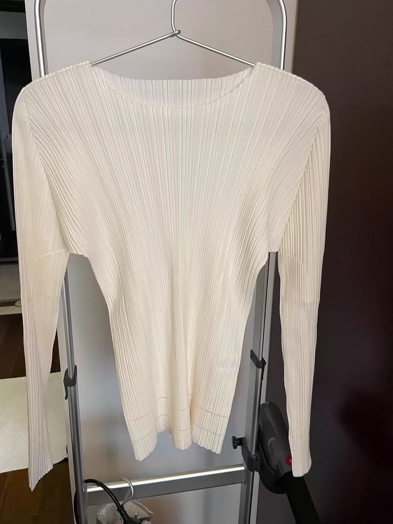 Issey Miyake issey miyake size:3 Round-neck top 2505-Nextarrow Size XXS / US 00 / IT 34 - 2 Thumbnail