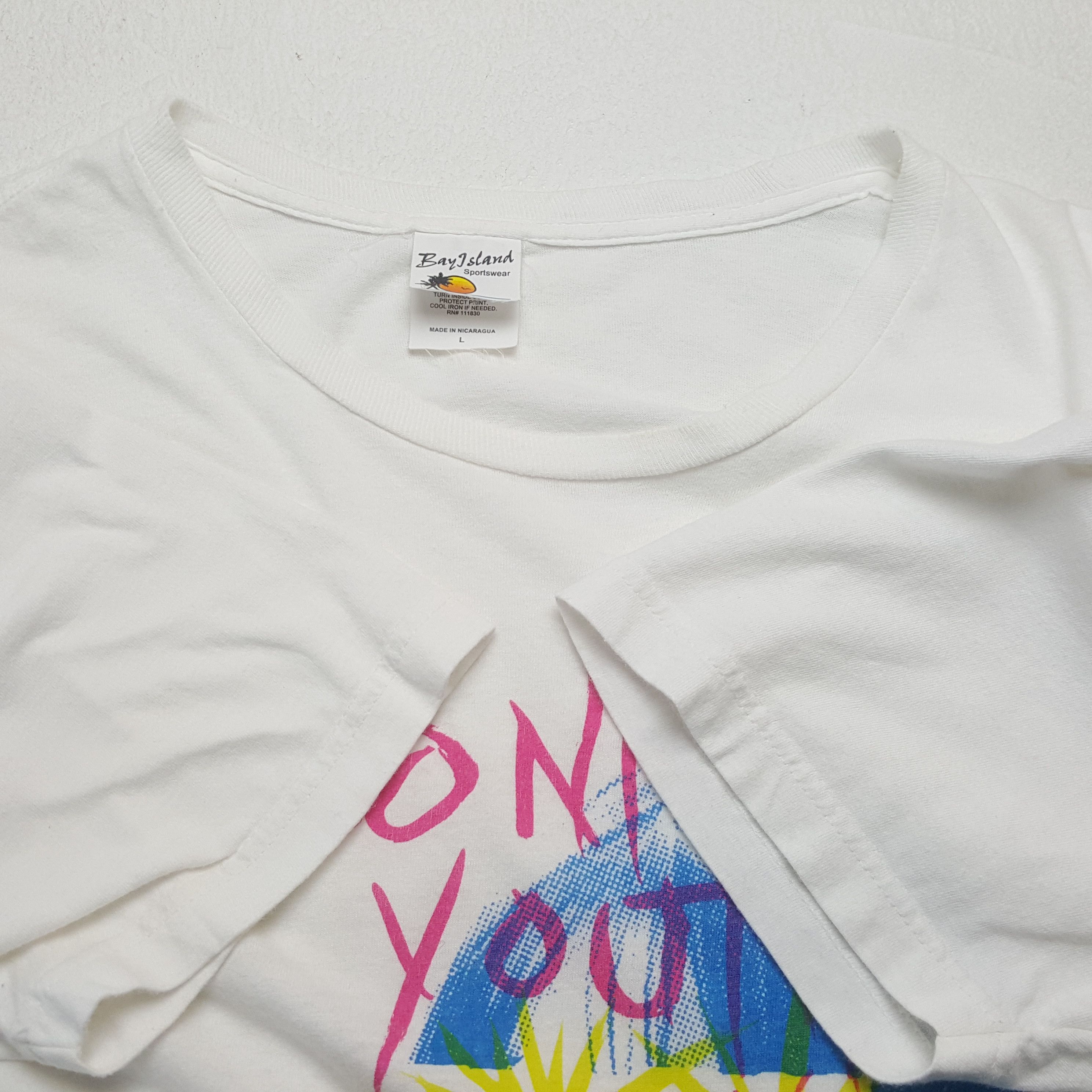Band Tees × Vintage Vintage SONIC YOUTH American Rock Band Tour T-Shirts Size US M / EU 48-50 / 2 - 5 Thumbnail