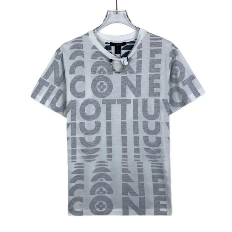 Louis Vuitton Colorblock Cotton Men’s T-Shirt 0089