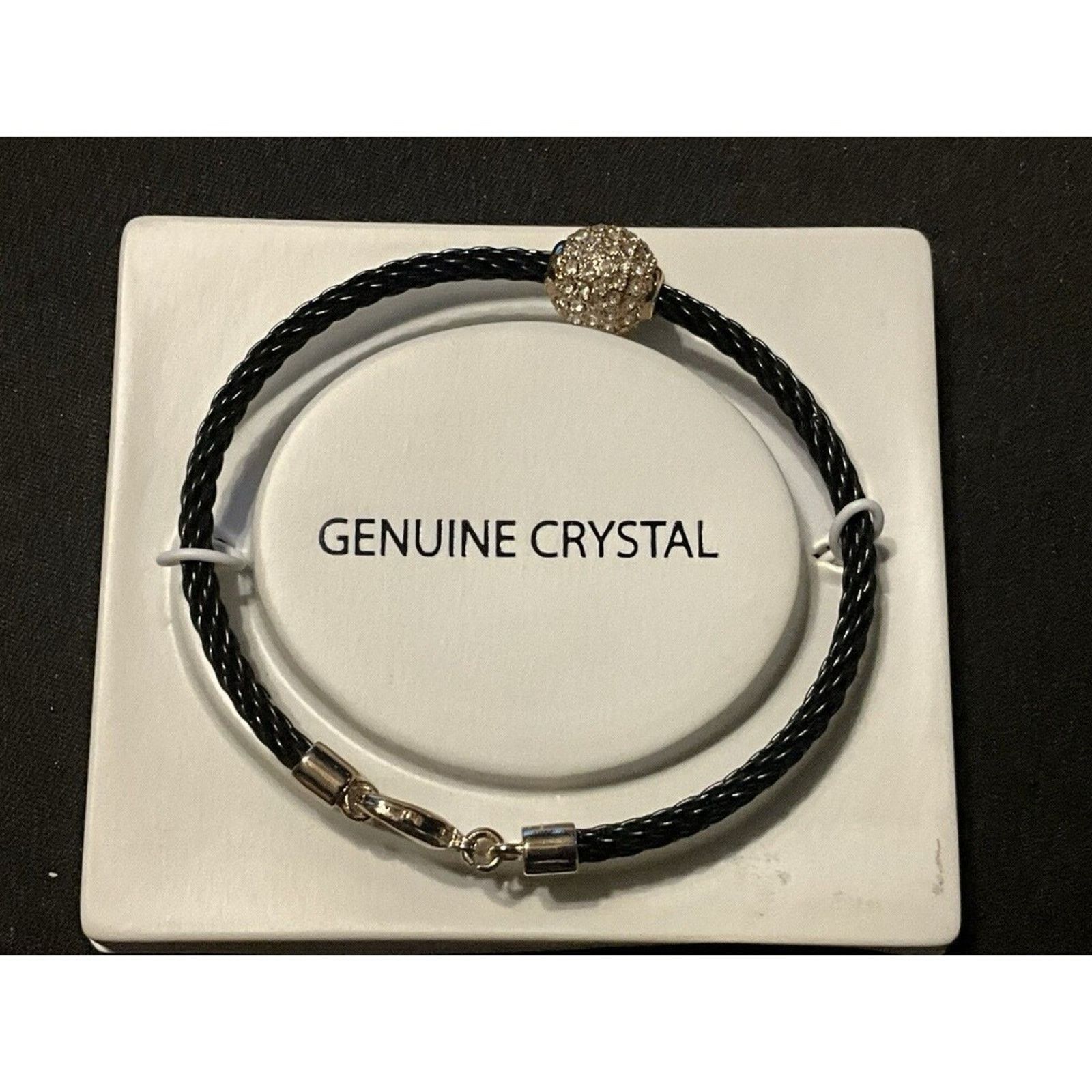 Other Stainless Steel Crystal Bracelet NIB Size ONE SIZE - 2 Thumbnail
