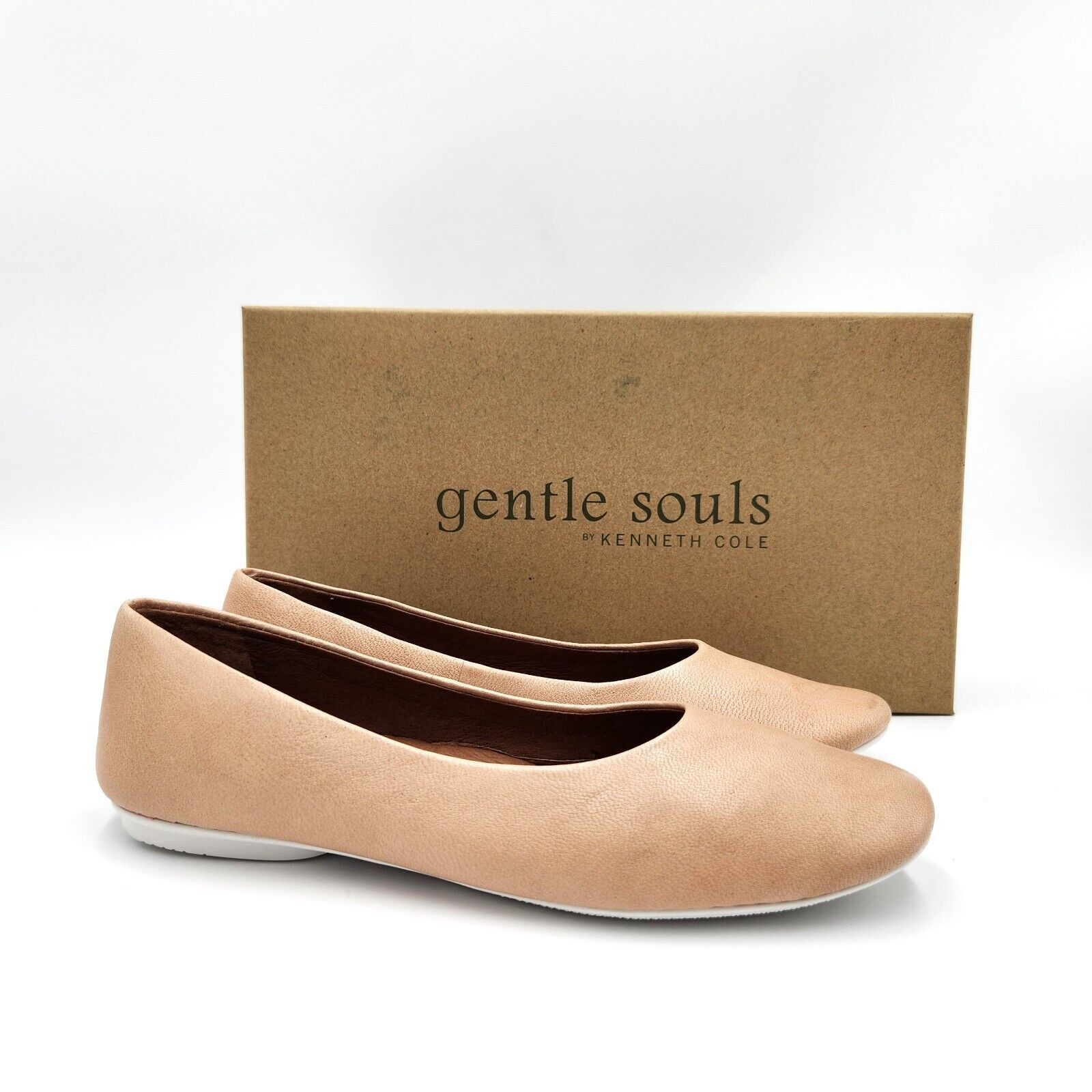Gentle Souls Gentle Souls Women Leather Classic Ballet Flats Size 5M Size US 5 / IT 35 - 1 Thumbnail