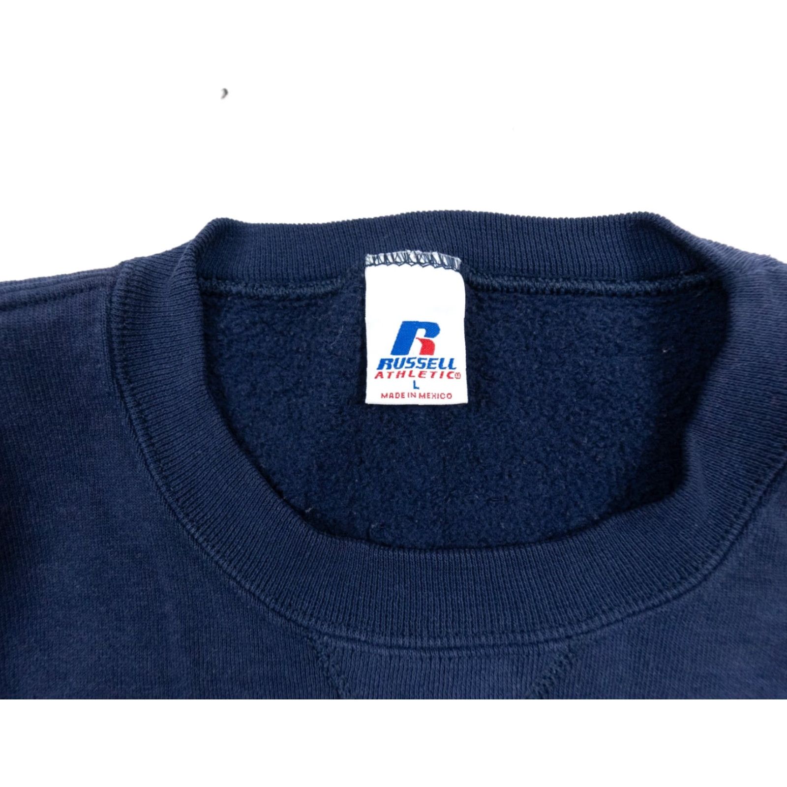 Russell Athletic VINTAGE Russell Athletic Sweatshirt Adult Large Blue Crewneck Mens Y2K Size US L / EU 52-54 / 3 - 6 Thumbnail