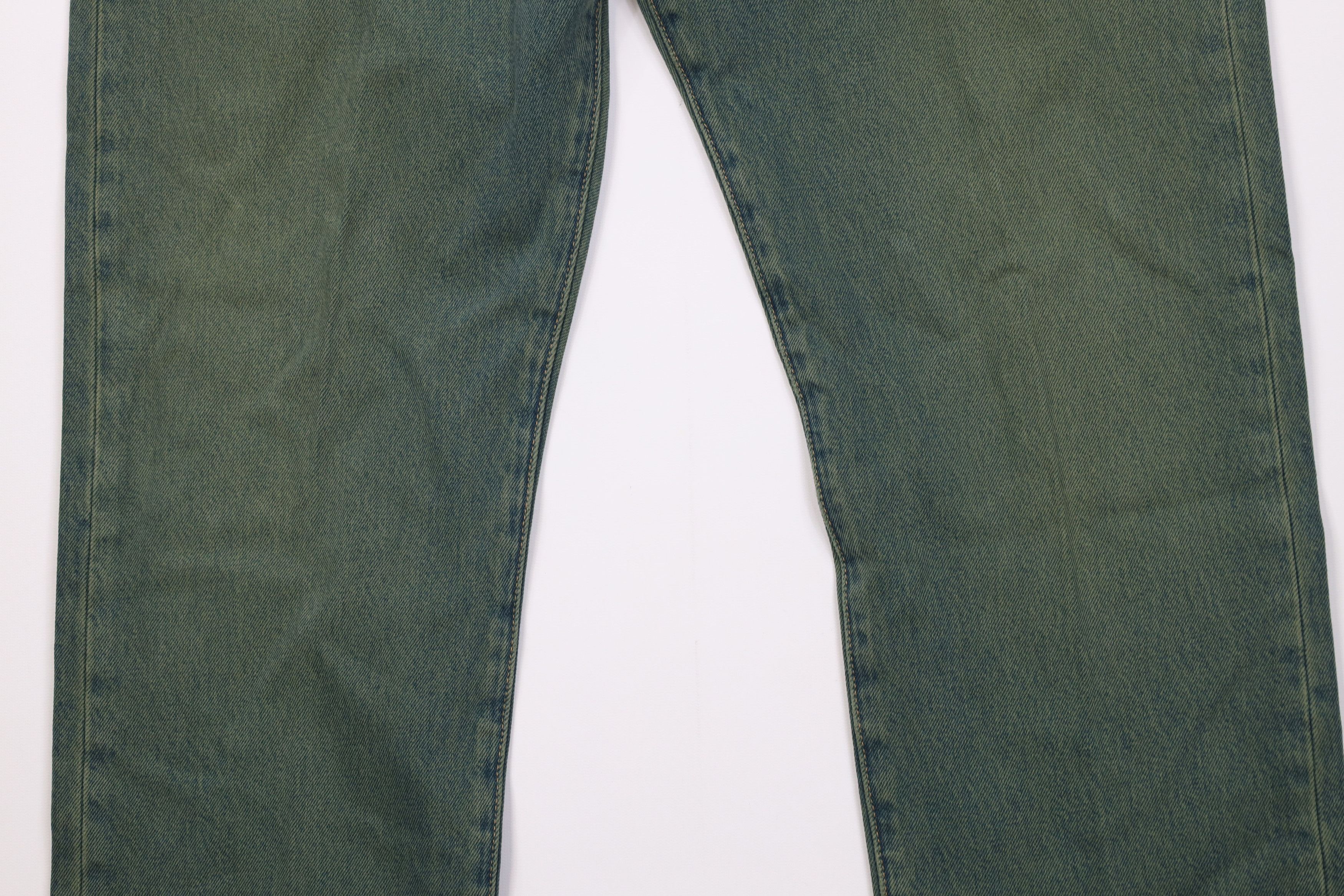 Levi's Y2K Levis 501xx CT Taper Button Fly Original Fit Jeans Green Size US 38 / EU 54 - 3 Thumbnail